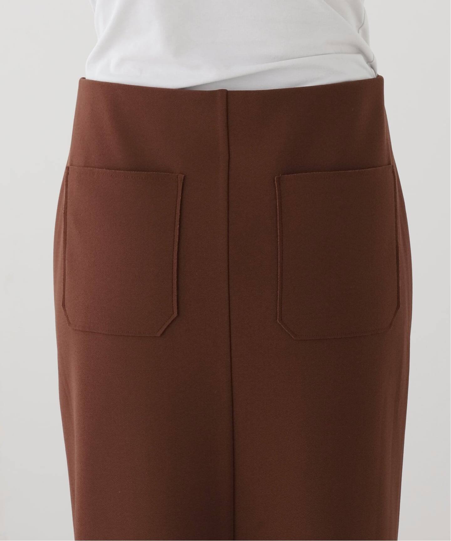 BIRROT/ビロット】 BUTTONED WRAP SKIRT（ロング・マキシ丈スカート