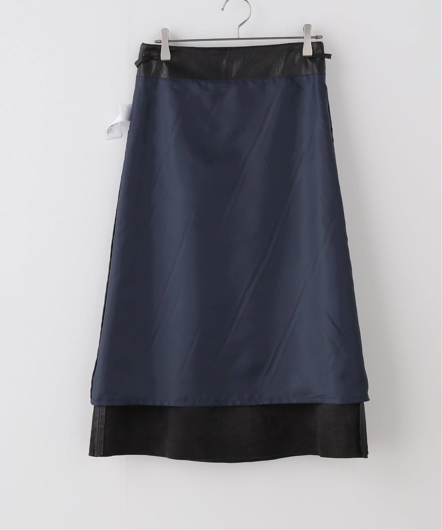 MADISONBLUE/マディソンブルー】A LINE LEATHER SKIRT（その他スカート