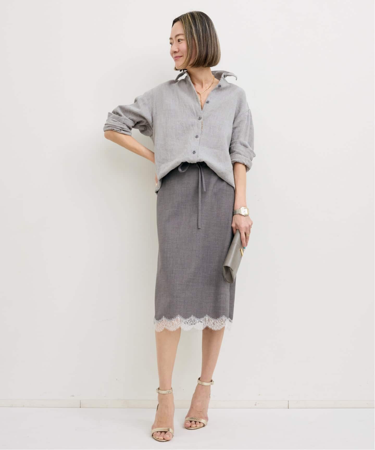 MADISON BLUE/マディソン ブルー】LACE MIDDLE SKIRT（その他スカート