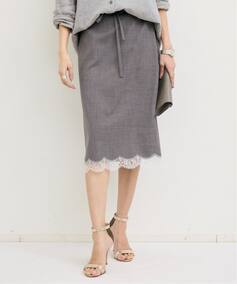MADISON BLUE/マディソン ブルー】LACE MIDDLE SKIRTのコーディネート 