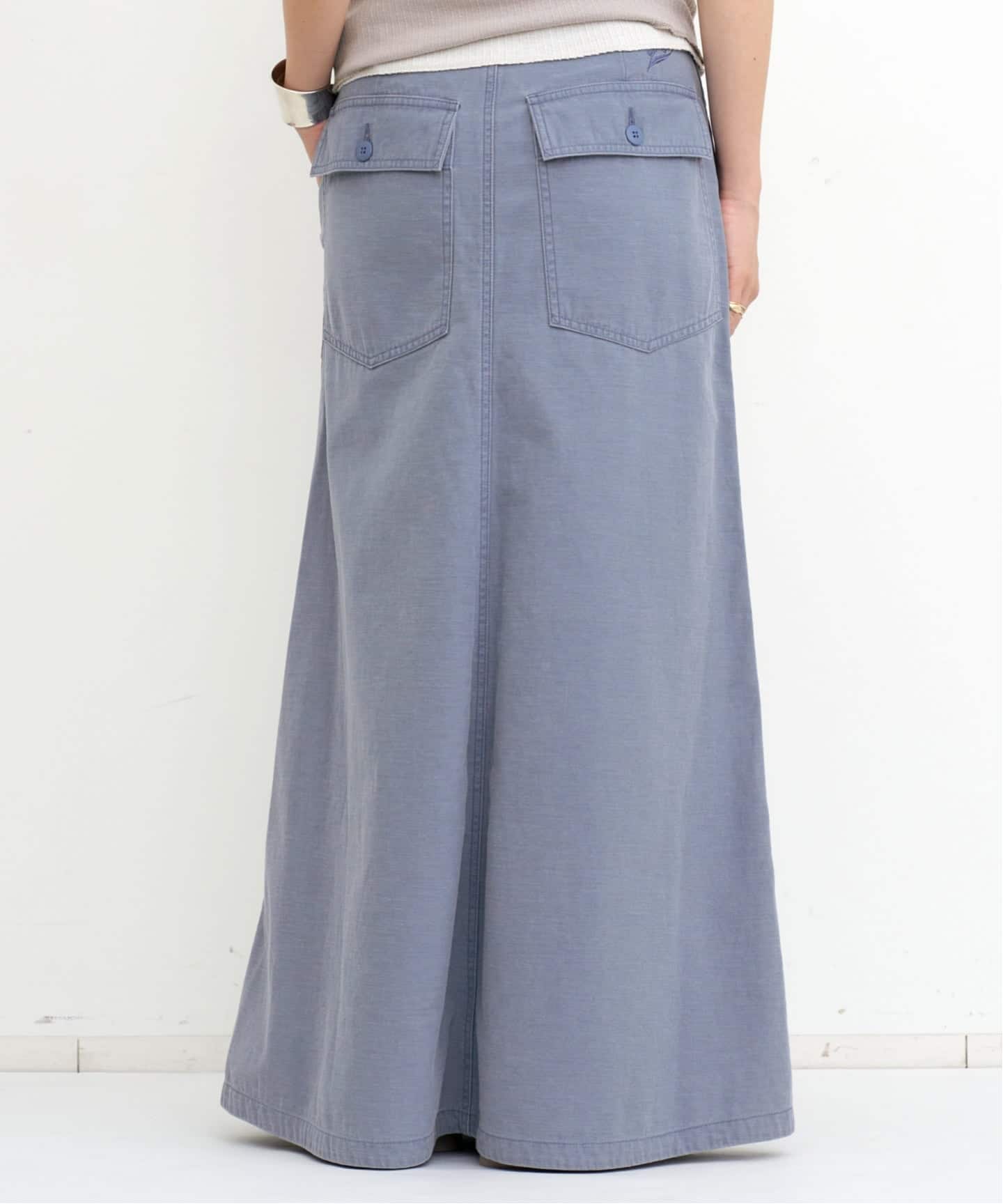MADISON BLUE/マディソン ブルー】 FATIGUE PANEL FLARE LONG SKIRT