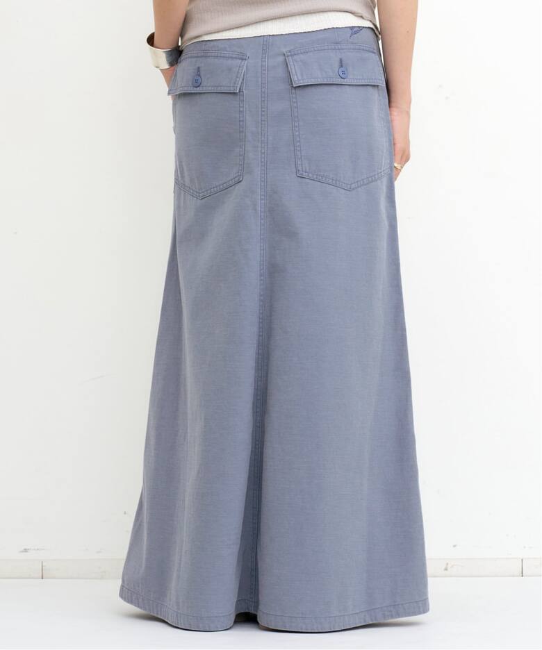 MADISON BLUE/マディソン ブルー】 FATIGUE PANEL FLARE LONG SKIRT 