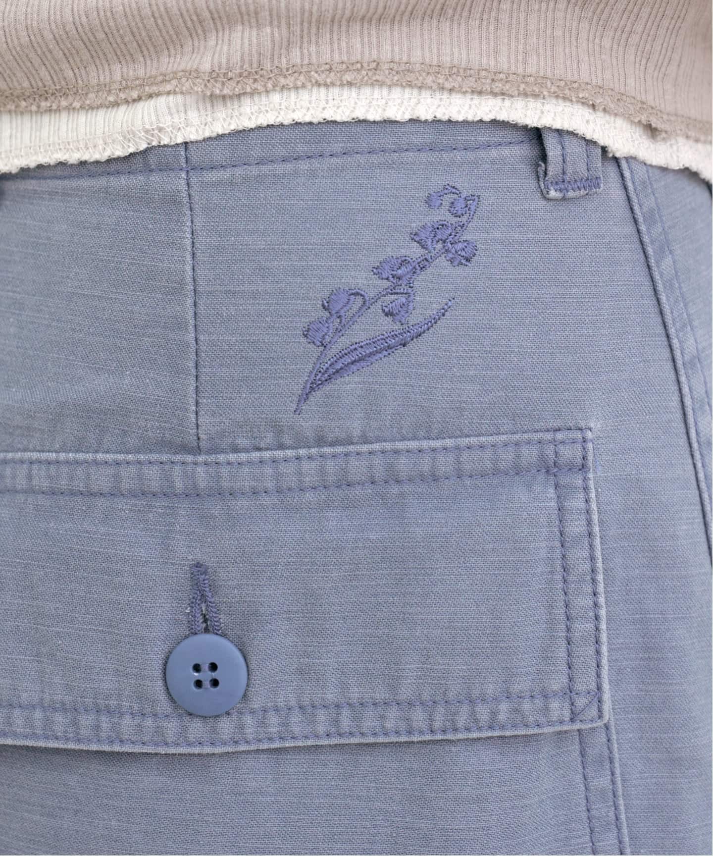 MADISON BLUE/マディソン ブルー】 FATIGUE PANEL FLARE LONG SKIRT