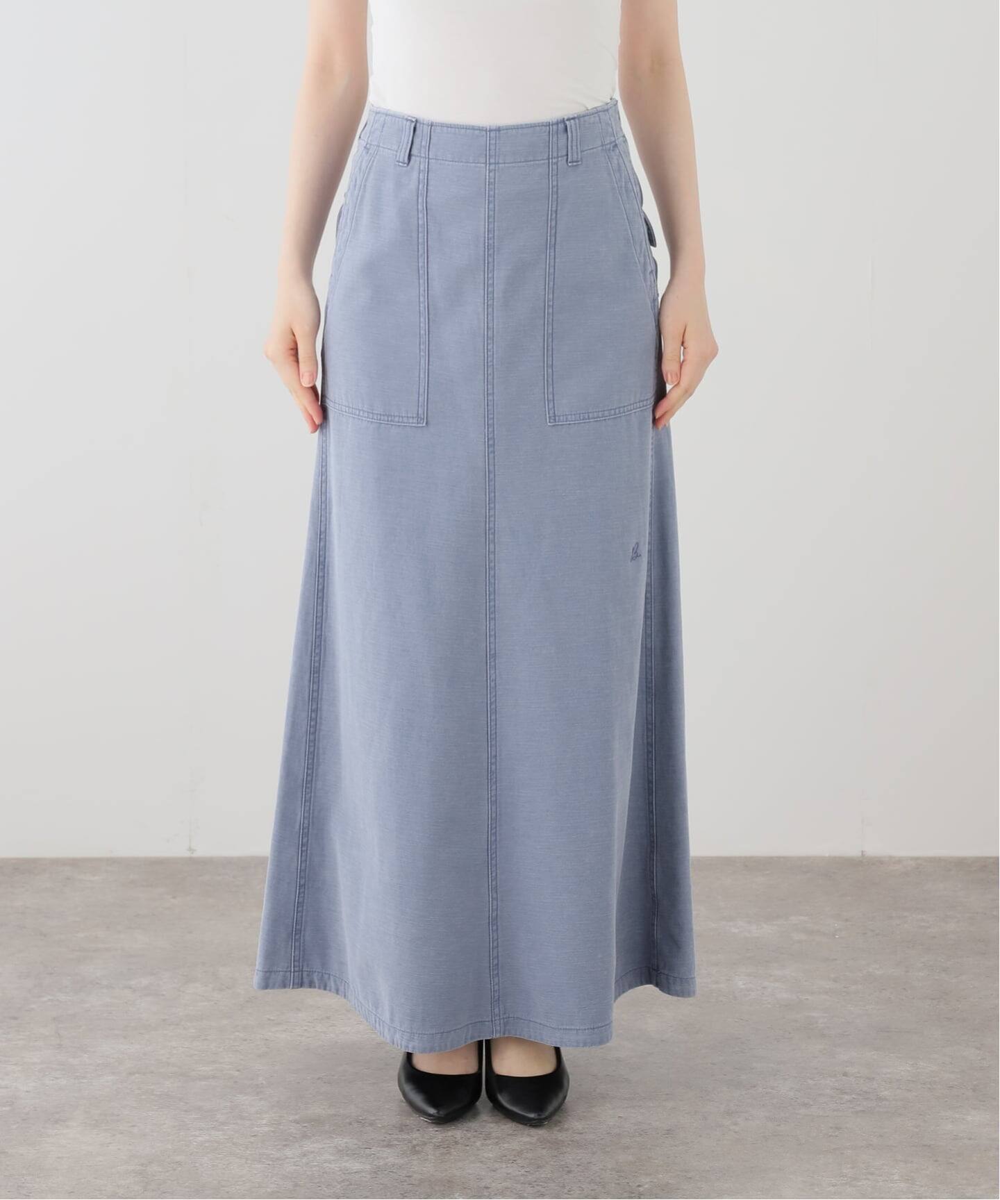 MADISON BLUE/マディソン ブルー】 FATIGUE PANEL FLARE LONG SKIRT