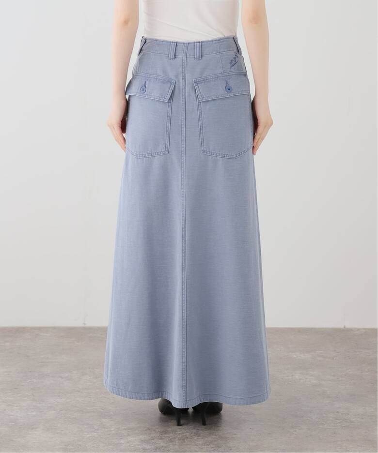 MADISON BLUE/マディソン ブルー】 FATIGUE PANEL FLARE LONG SKIRT 