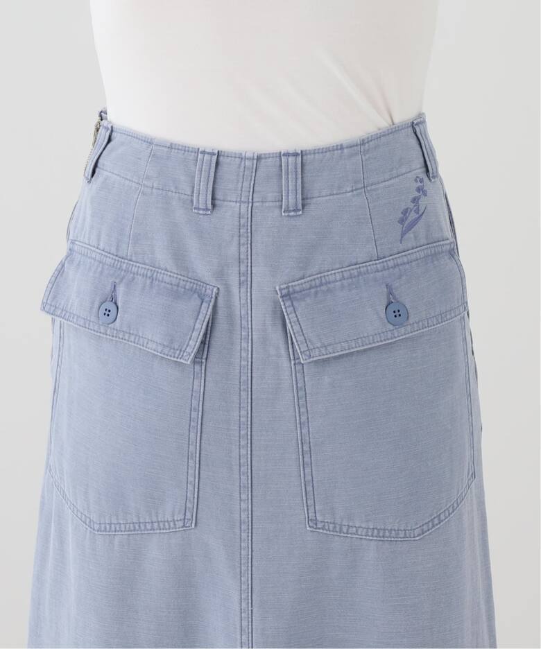 MADISON BLUE/マディソン ブルー】 FATIGUE PANEL FLARE LONG SKIRT 