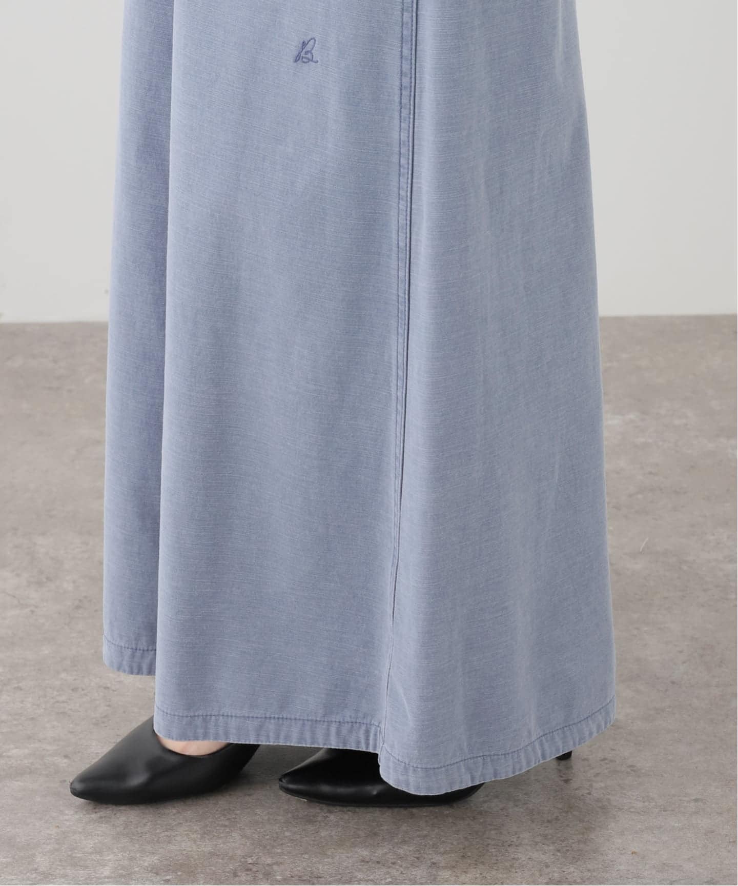 MADISON BLUE/マディソン ブルー】 FATIGUE PANEL FLARE LONG SKIRT