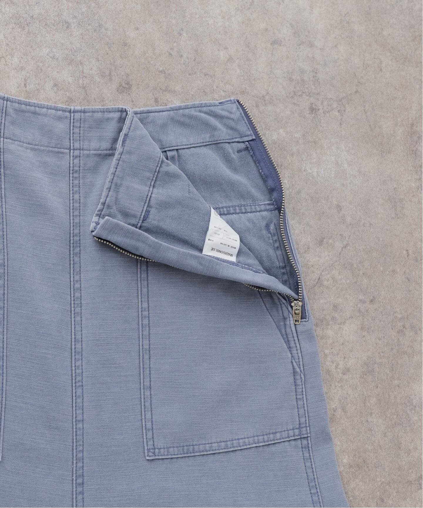 MADISON BLUE/マディソン ブルー】 FATIGUE PANEL FLARE LONG SKIRT