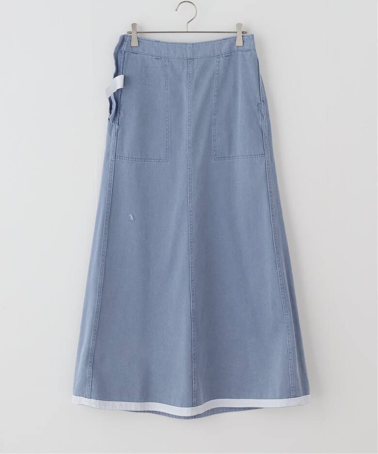 MADISON BLUE/マディソン ブルー】 FATIGUE PANEL FLARE LONG SKIRT 