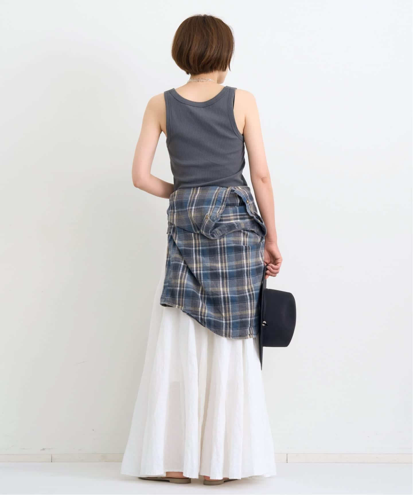 MAISON DE VACANCES/メゾン ド バカンス】 VOLUME 2WAY SKIRT（ロング