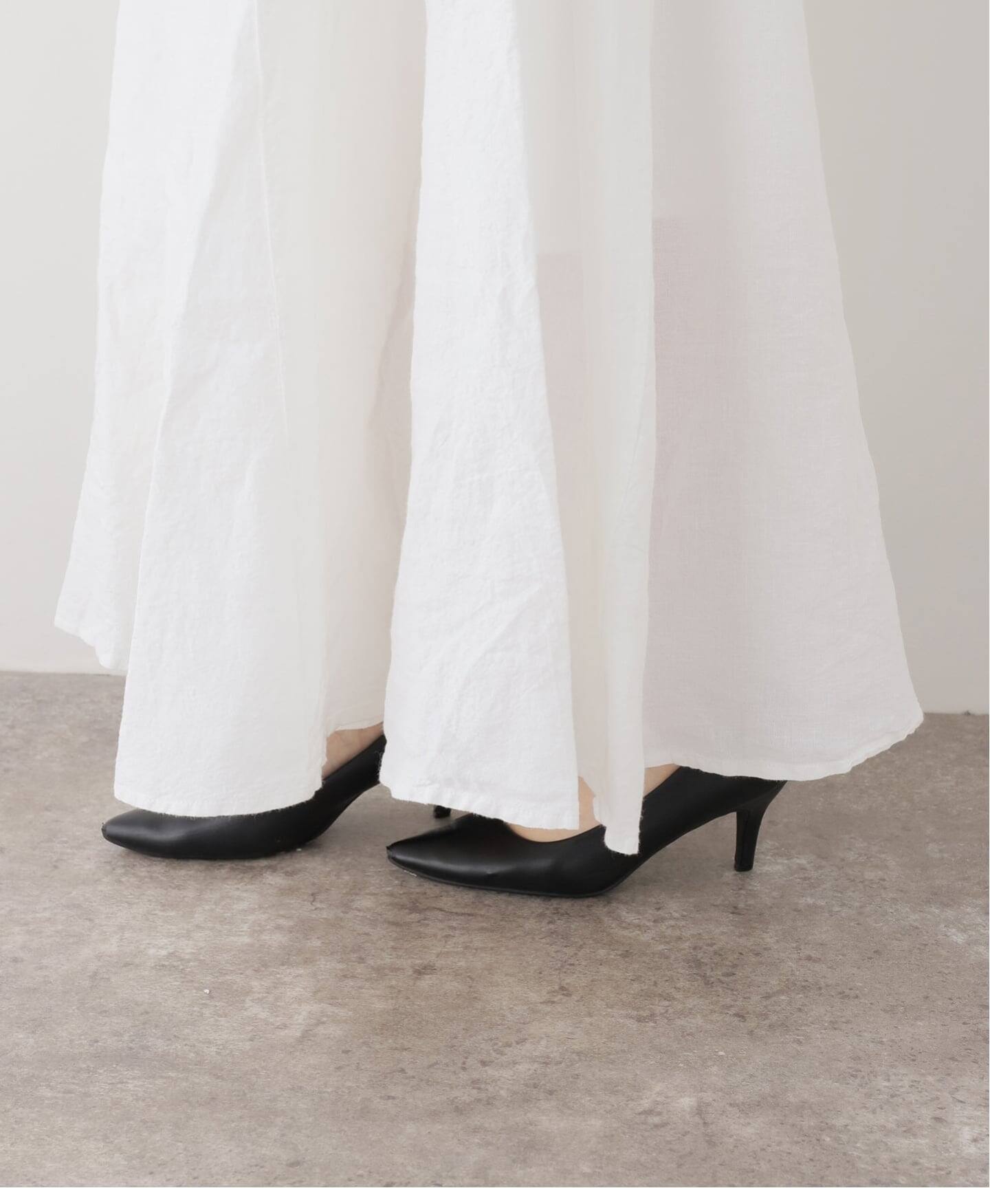 メゾンドバカンス 白色の大きい方 MAISON DE VACANCES/メゾン ド バカンス】 VOLUME 2WAY SKIRT（ロング