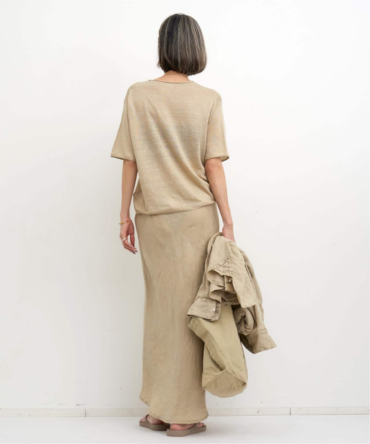JAMES PERSE/ジェームス パース】 LINEN SKIRT（その他スカート）｜L