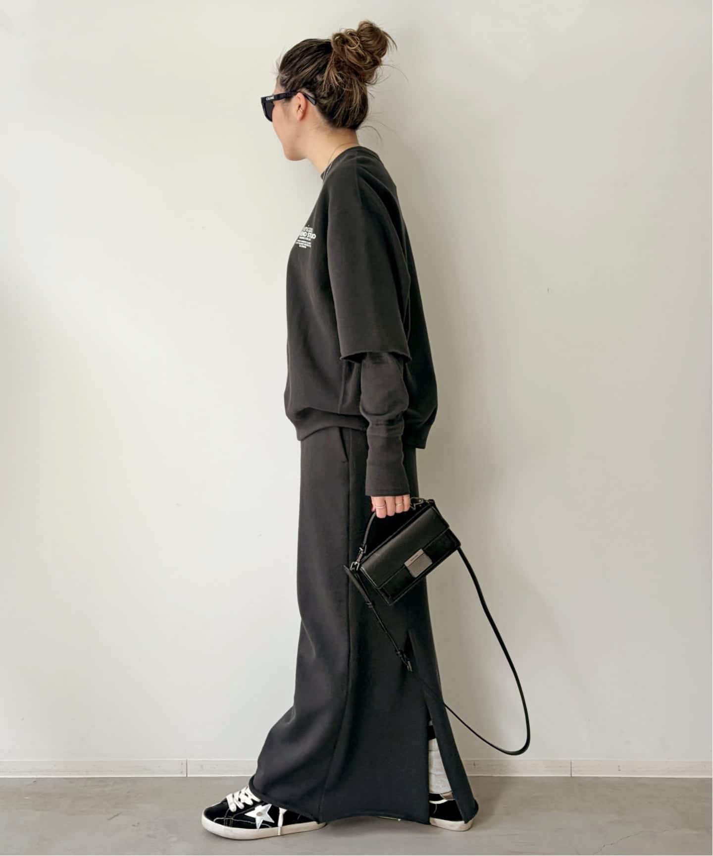 ★新品★アパルトモン AMERICANA/アメリカーナ SWEAT SKIRT AMERICANA/アメリカーナ】 SWEAT SKIRT（ロング・マキシ丈スカート