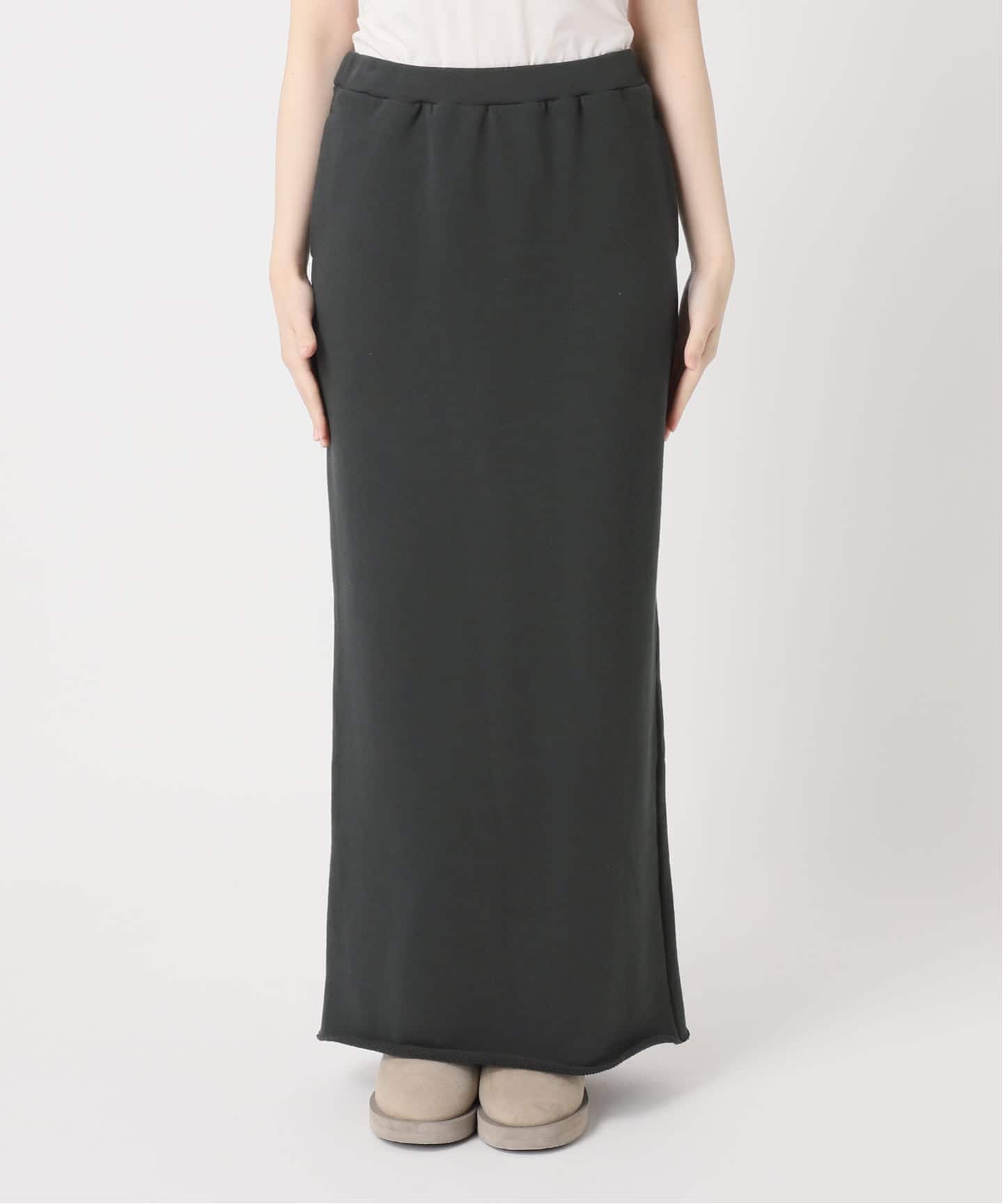 L'AppartementAMERICANA/アメリカーナSWEAT SKIRT AMERICANA/アメリカーナ】 SWEAT SKIRT（ロング・マキシ丈スカート