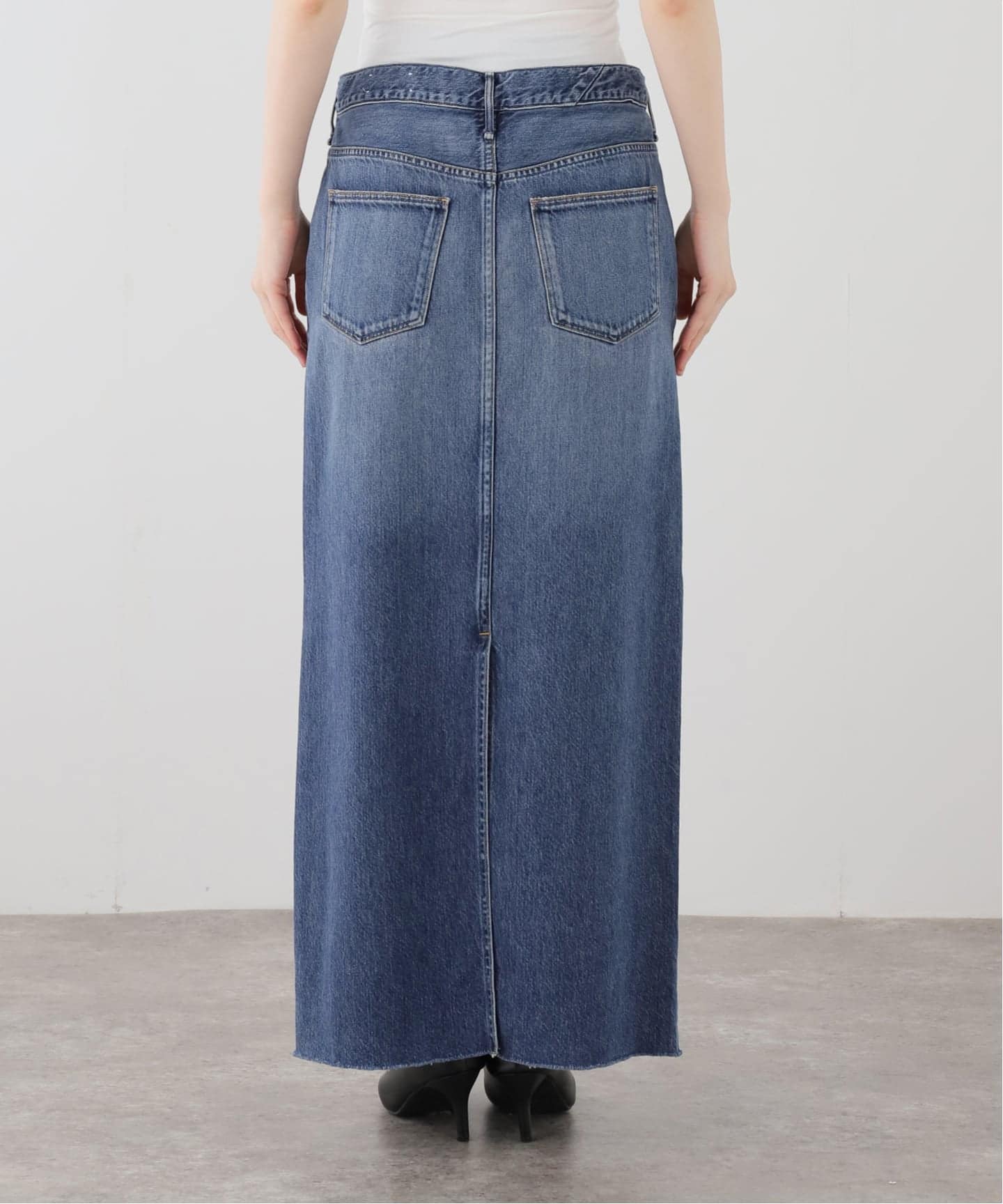 UPPER HIGHTS/アッパー ハイツ】 DENIM SKIRT（デニムスカート）｜L