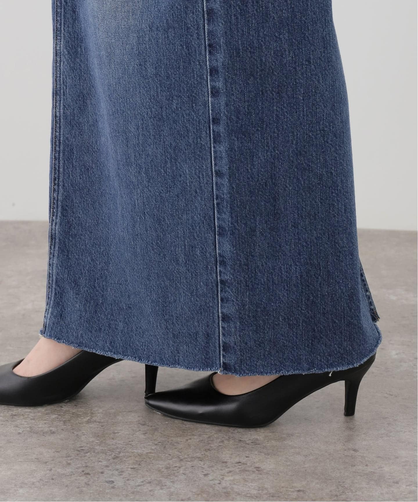 UPPER HIGHTS/アッパー ハイツ】 DENIM SKIRT（デニムスカート）｜L