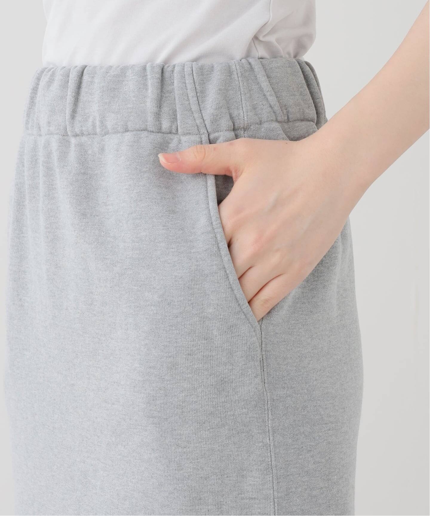 アパルトモン REMI RELIEF レミレリーフ SWEAT SKIRT　36 REMI RELIEF/レミ レリーフ】 SWEAT SKIRT（ロング・マキシ丈スカート