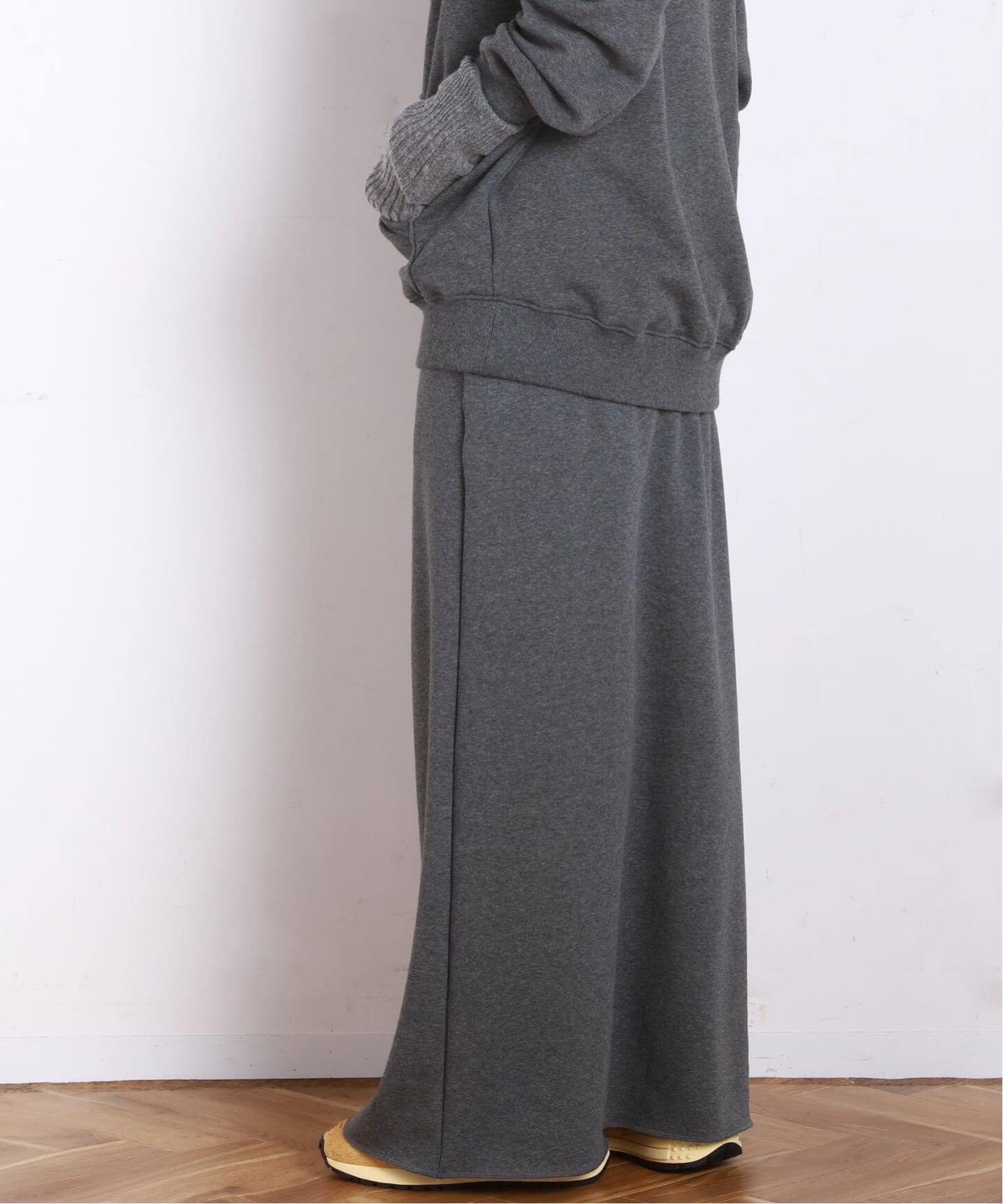ウォームスウェットスカート（ロング・マキシ丈スカート）｜AP STUDIO