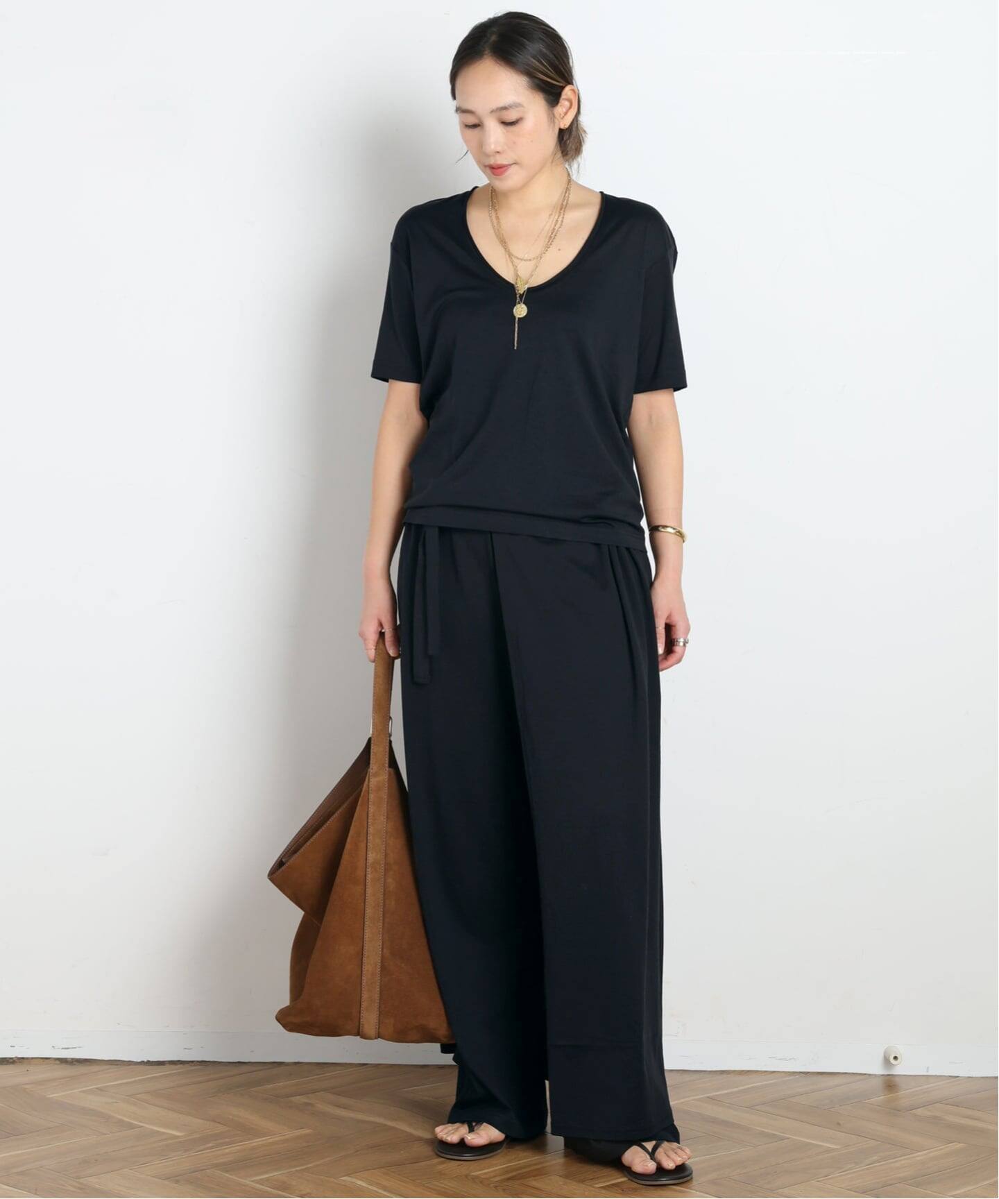 TOTEME/トーテム】Wrap skirt（ロング・マキシ丈スカート）｜AP STUDIO