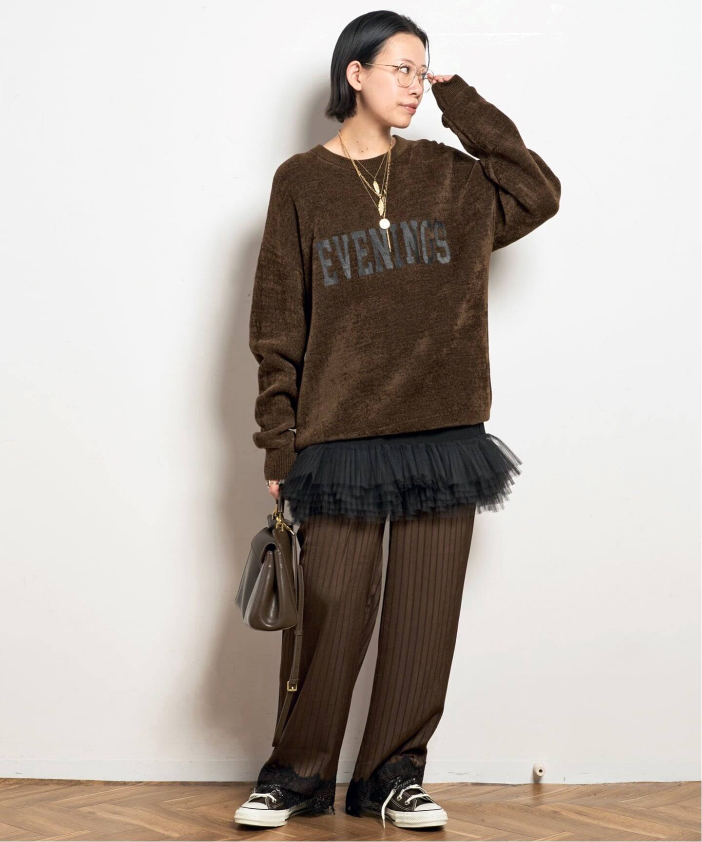 ベアトップ/チューブトップ AP STUDIO ARCHIVE STANCE2way tulle Skirt ARCHIVE STANCE/アーカイブスタンス】2way tulle Skirt（ミニスカート
