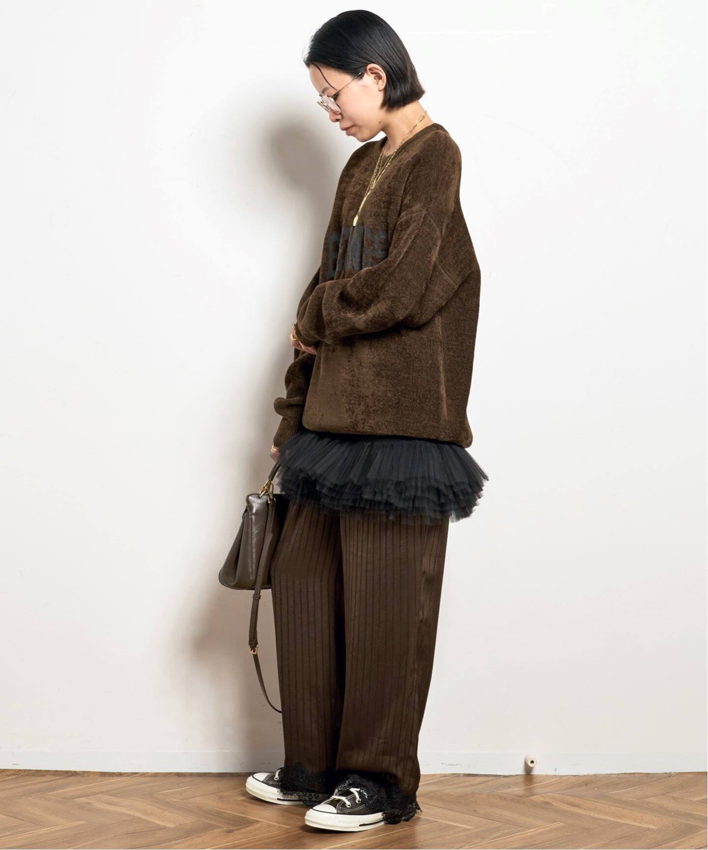 ベアトップ/チューブトップ AP STUDIO ARCHIVE STANCE2way tulle Skirt ARCHIVE STANCE/アーカイブスタンス】2way tulle Skirt（ミニスカート