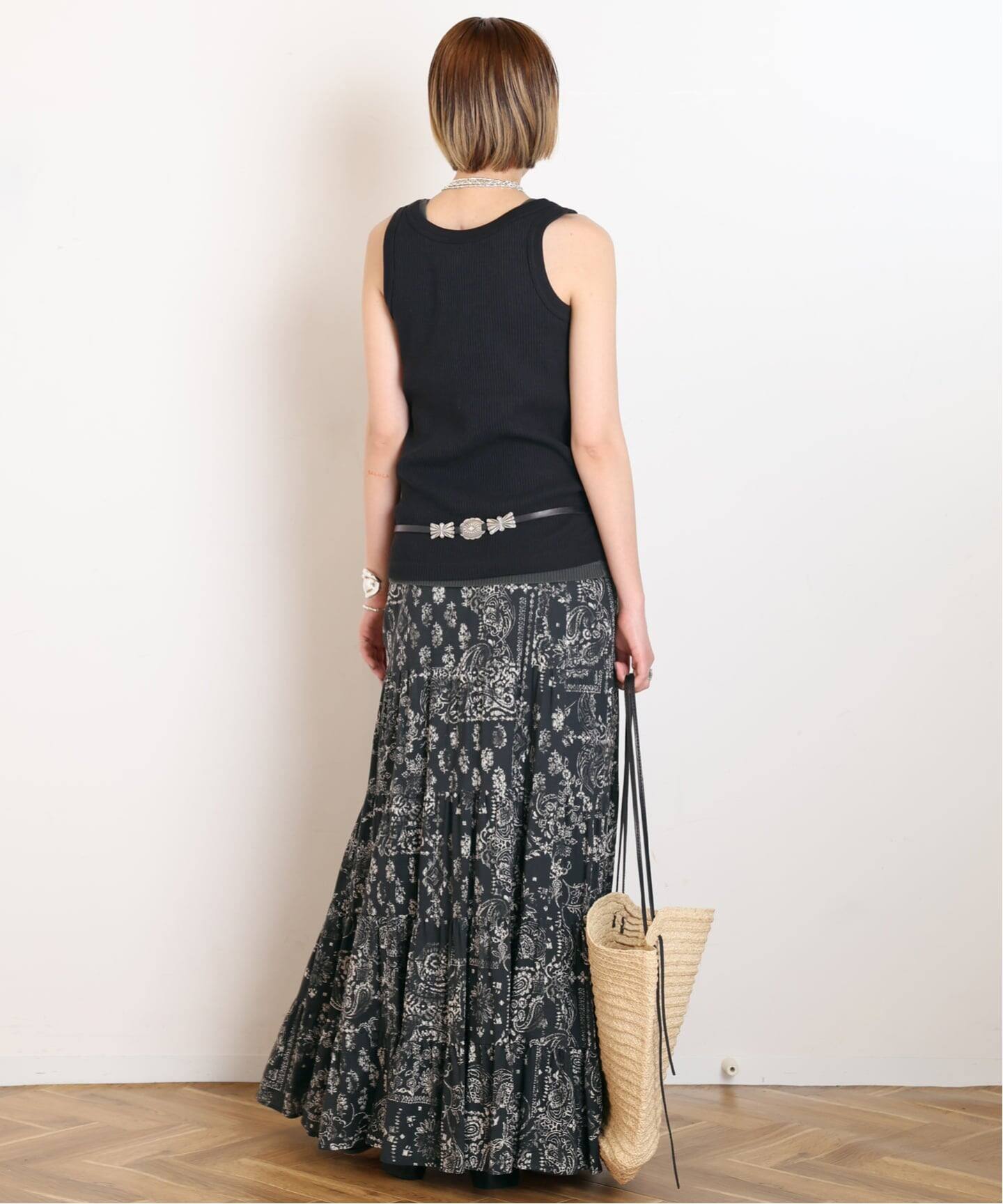 COUTURE D'ADAM/クチュールドアダム】別注Bandana College Print Skirt