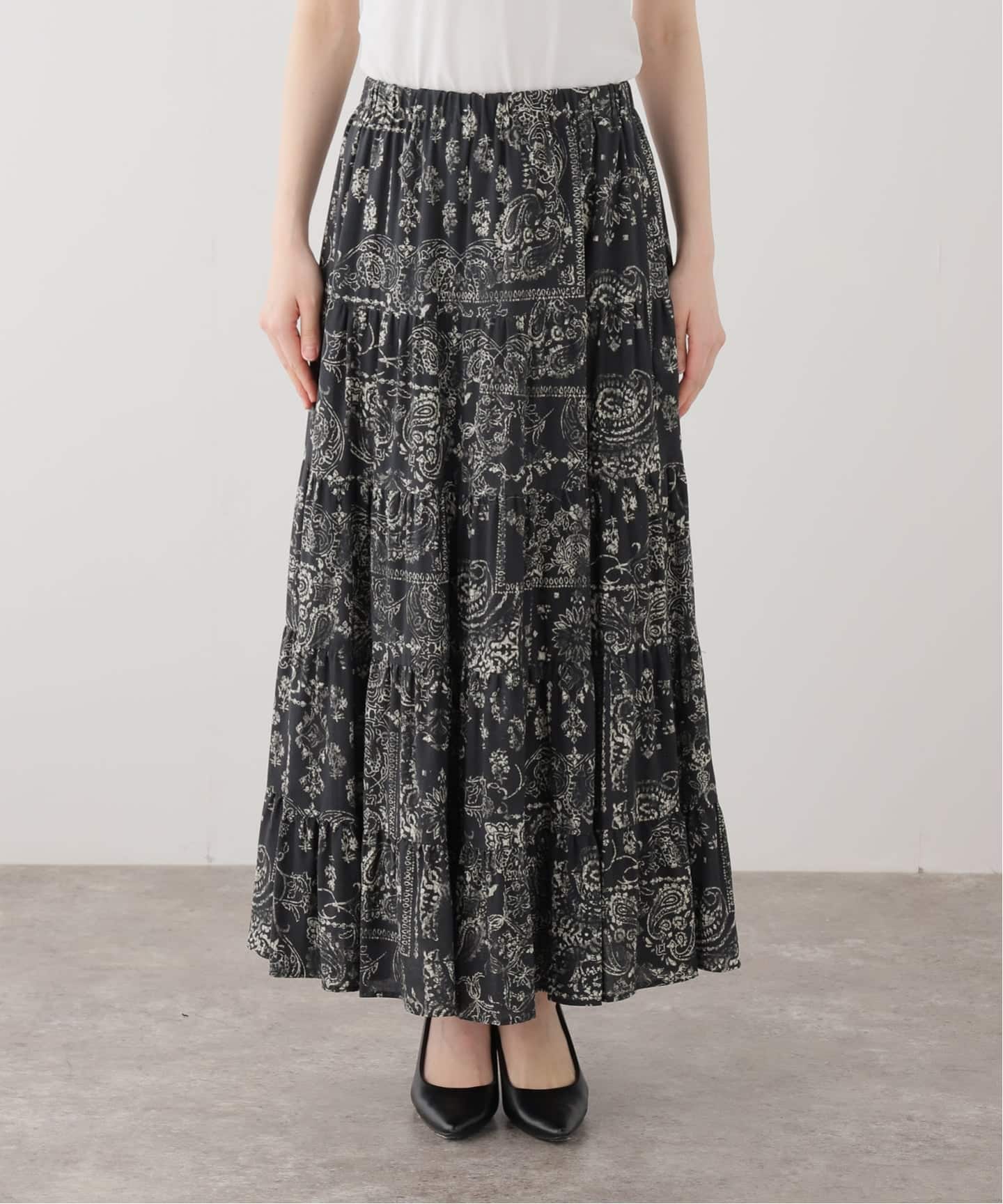 COUTURE D'ADAM/クチュールドアダム】別注Bandana College Print Skirt