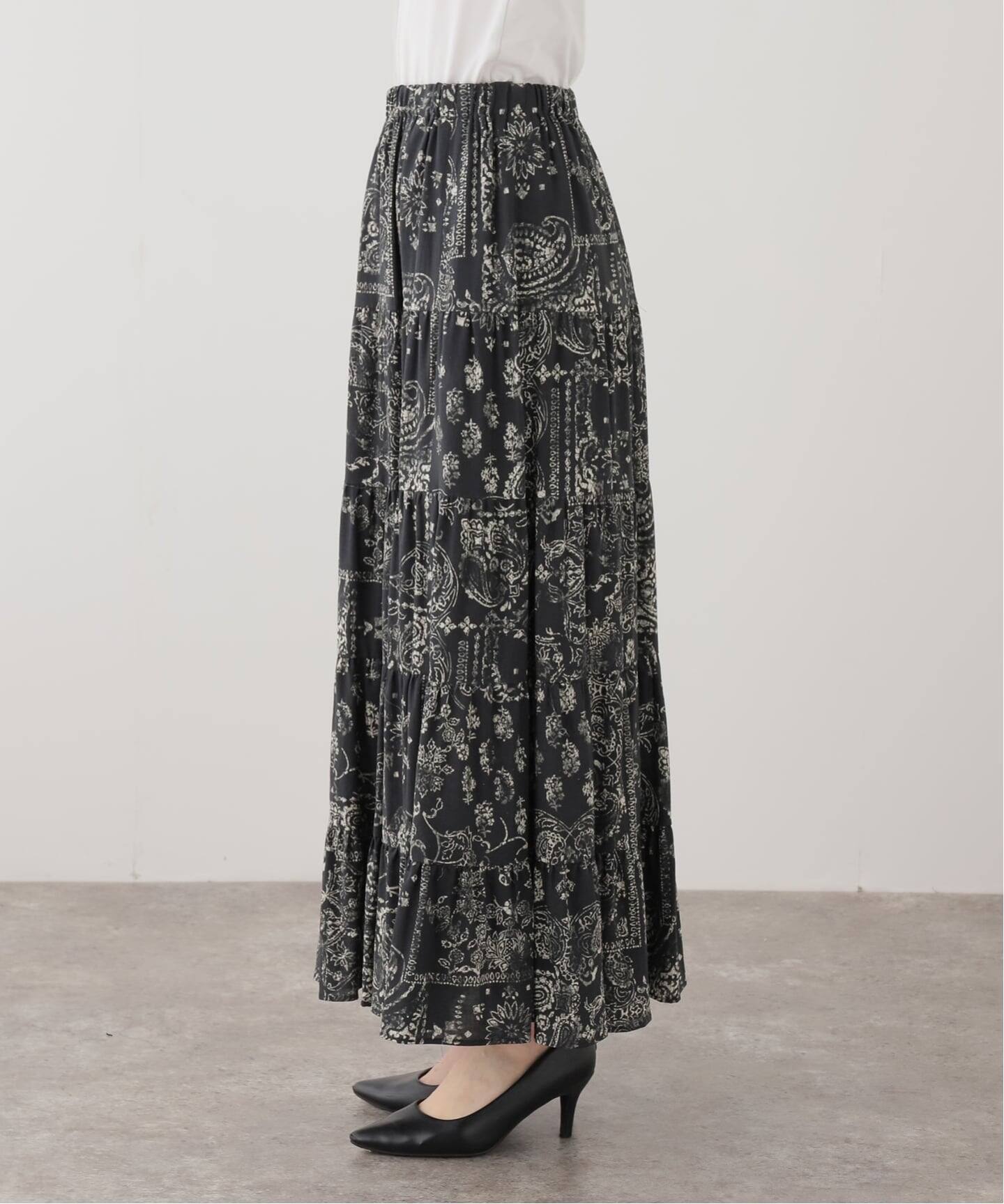 COUTURE D'ADAM/クチュールドアダム】別注Bandana College Print Skirt