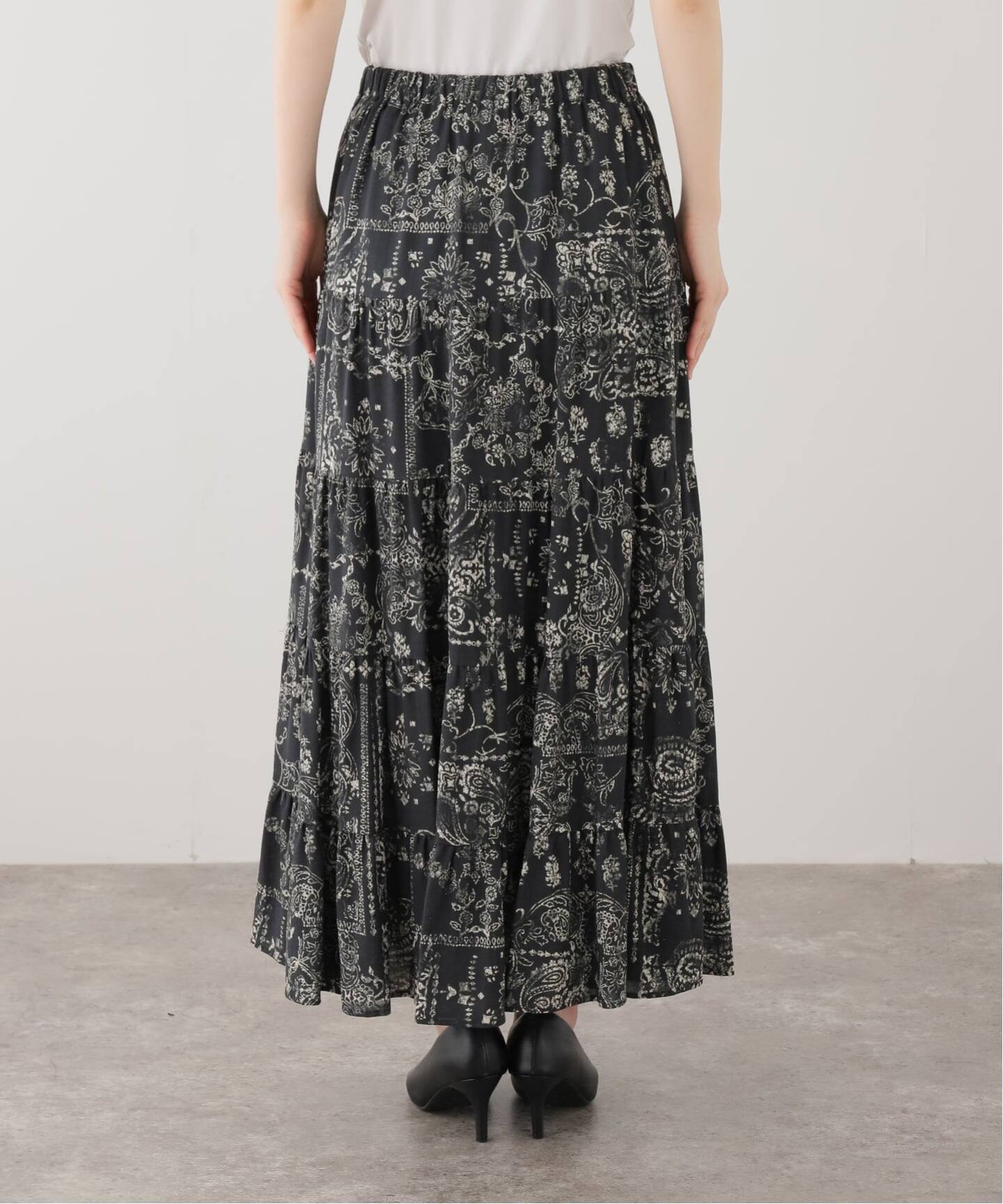 COUTURE D'ADAM/クチュールドアダム】別注Bandana College Print Skirt