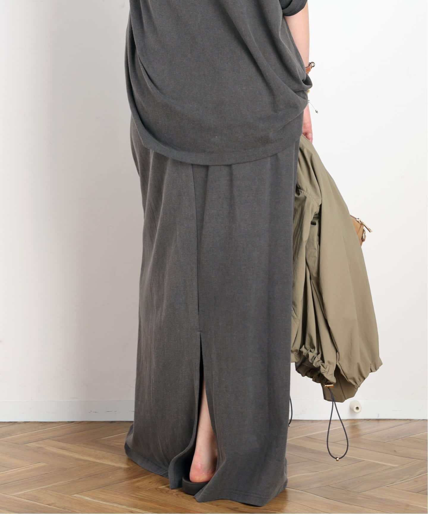 AP STUDIO AMERICANA 別注EASY SKIRT 38 AMERICANA/アメリカーナ】別注EASY SKIRT（ロング・マキシ丈スカート