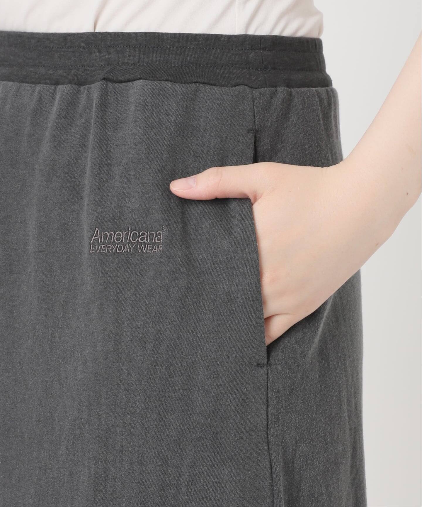 AMERICANA/アメリカーナ】別注EASY SKIRT（ロング・マキシ丈スカート