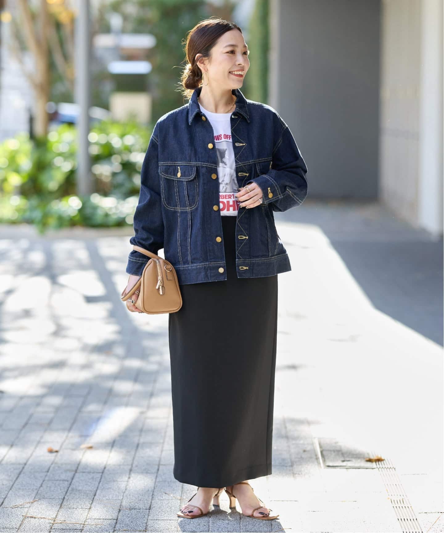 手洗い可 / T/R ダブルクロス スカート（ロング・マキシ丈スカート