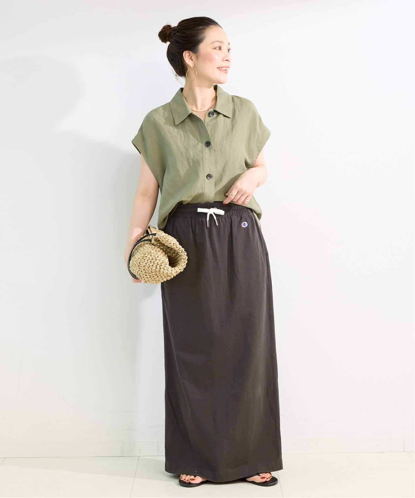 ウォッシャブル / Champion / チャンピオン LONG SKIRT（ロング