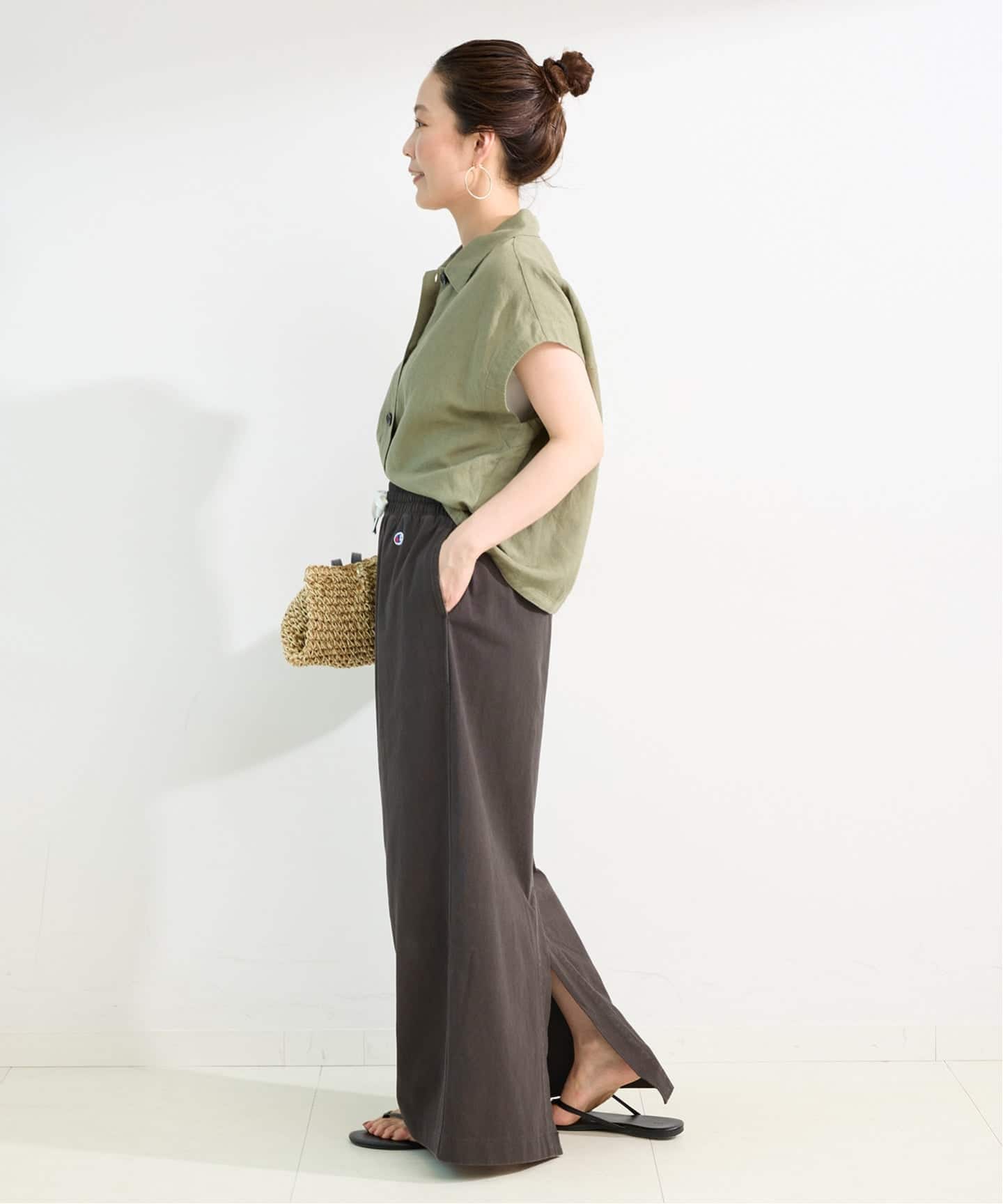 ウォッシャブル / Champion / チャンピオン LONG SKIRT（ロング