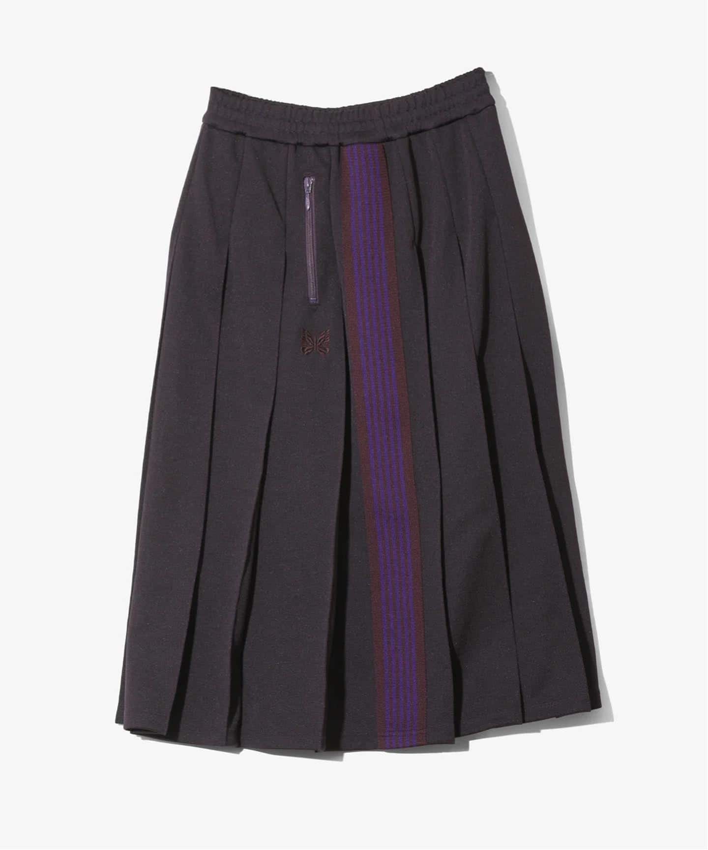 NEEDLES / ニードルズ Pleated Track Skirt - Poly Smooth（ロング