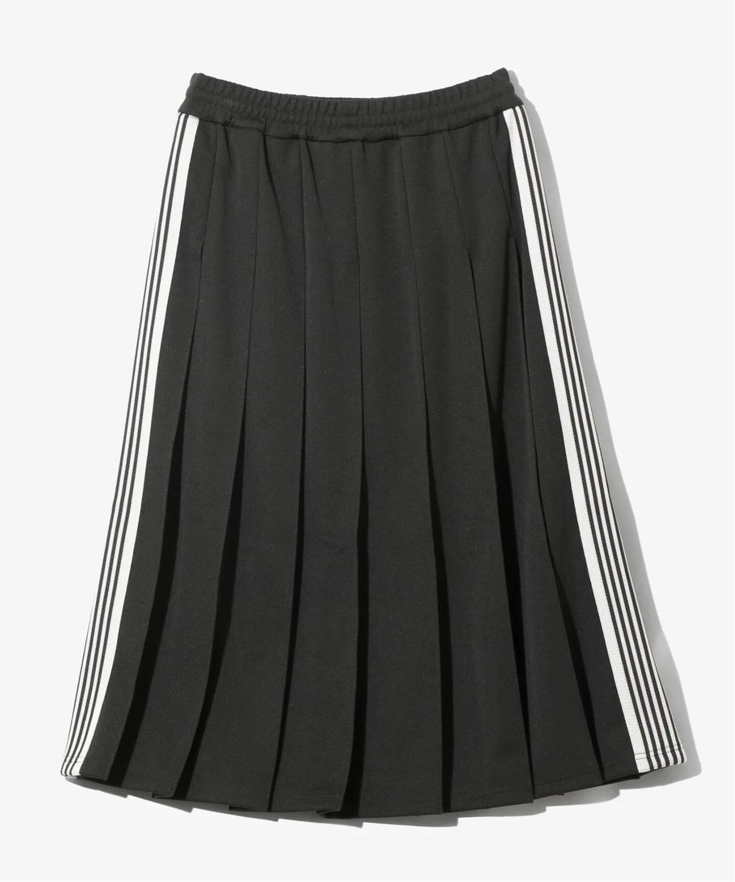 NEEDLES/ニードルズ Pleated Track Skirt - Poly Smooth（ロング