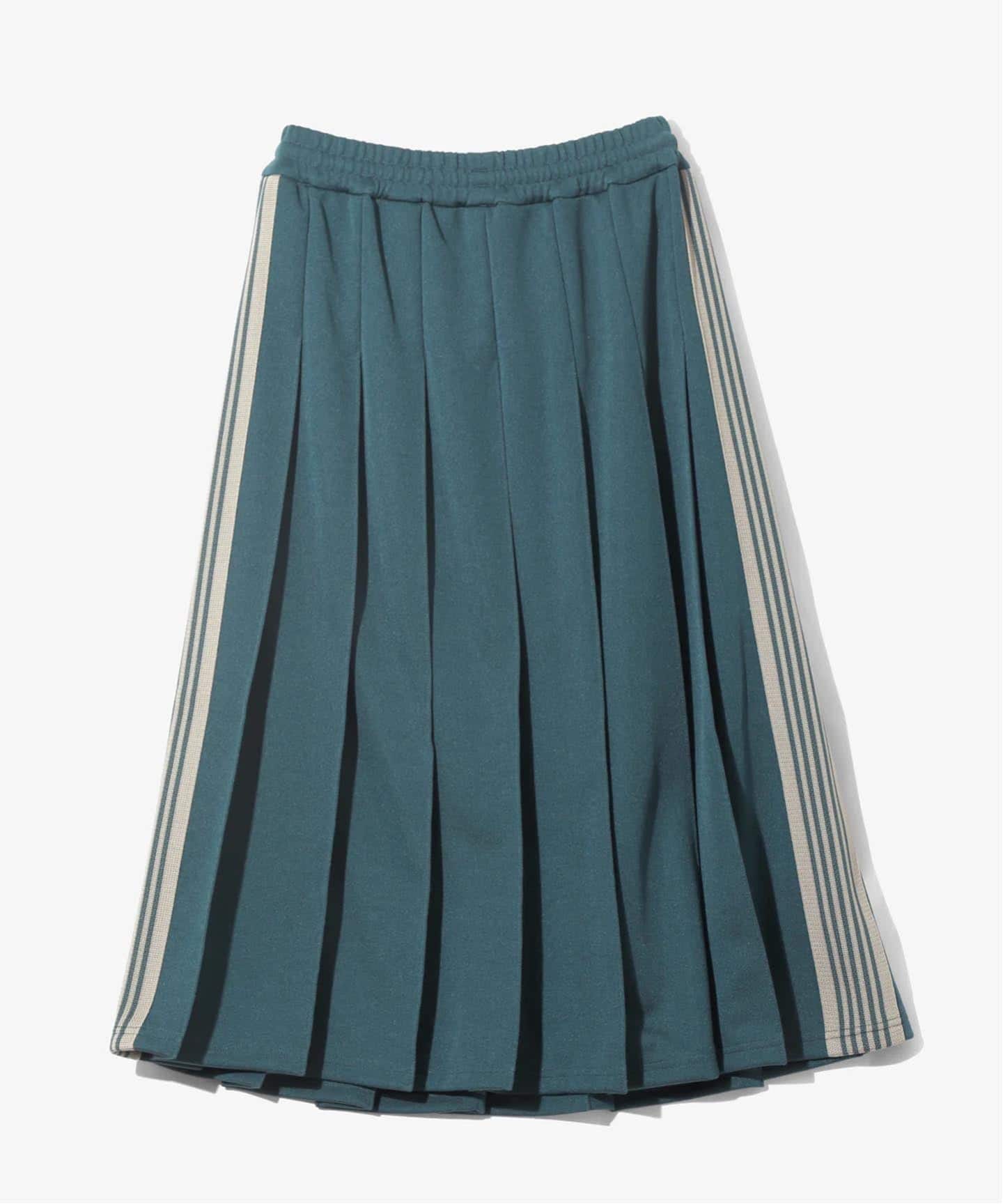 NEEDLES/ニードルズ Pleated Track Skirt - Poly Smooth（ロング