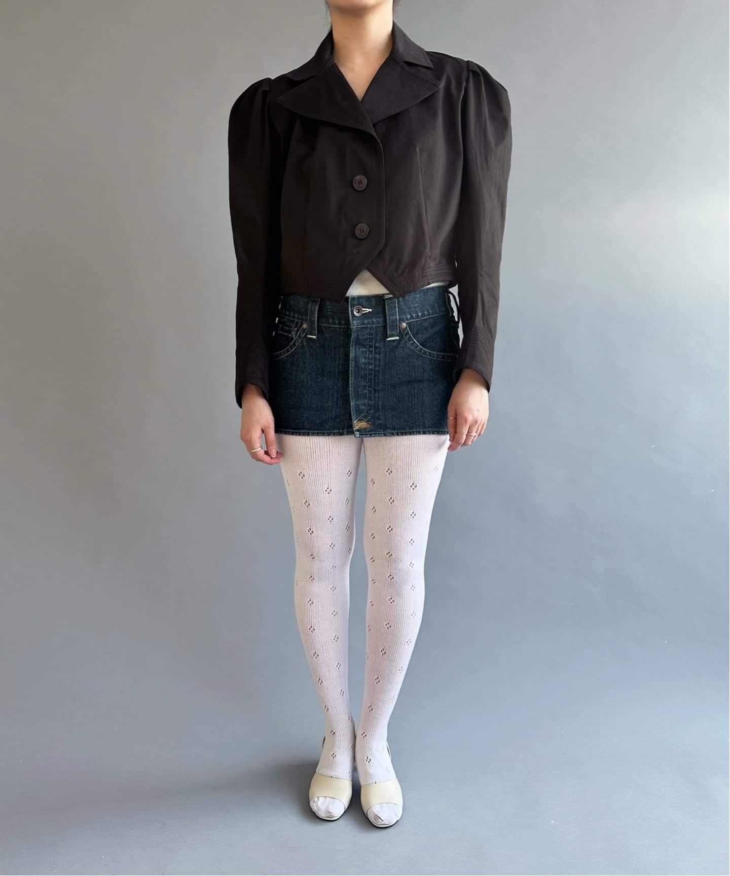 PAN/パン】DENIM OPEN MINI SKIRT（ミニスカート）｜EDIT.FOR LULU
