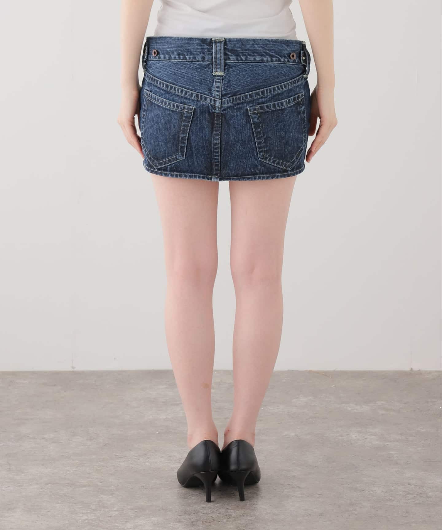 PAN/パン】DENIM OPEN MINI SKIRT（ミニスカート）｜EDIT.FOR LULU