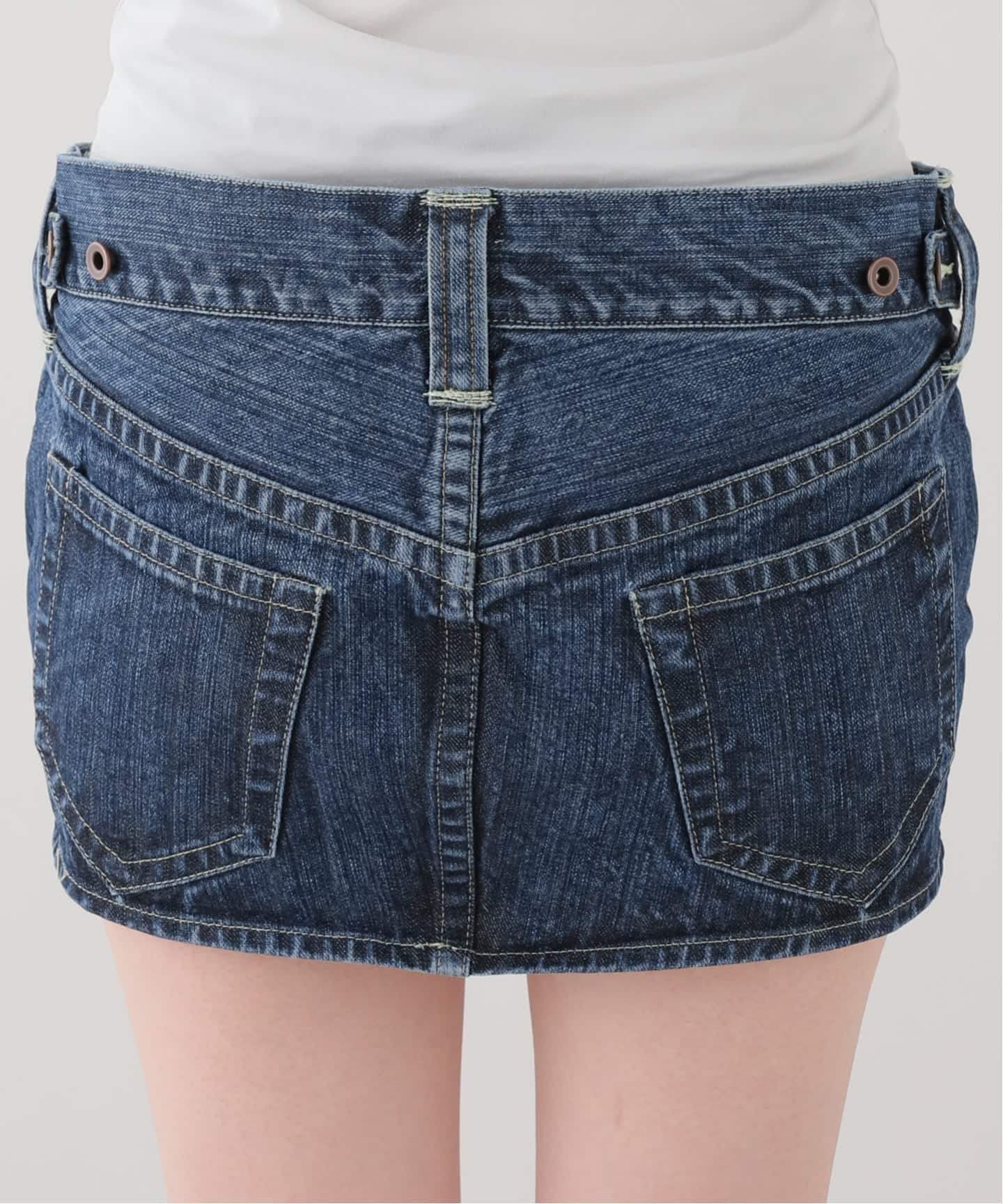 PAN/パン】DENIM OPEN MINI SKIRT（ミニスカート）｜EDIT.FOR LULU