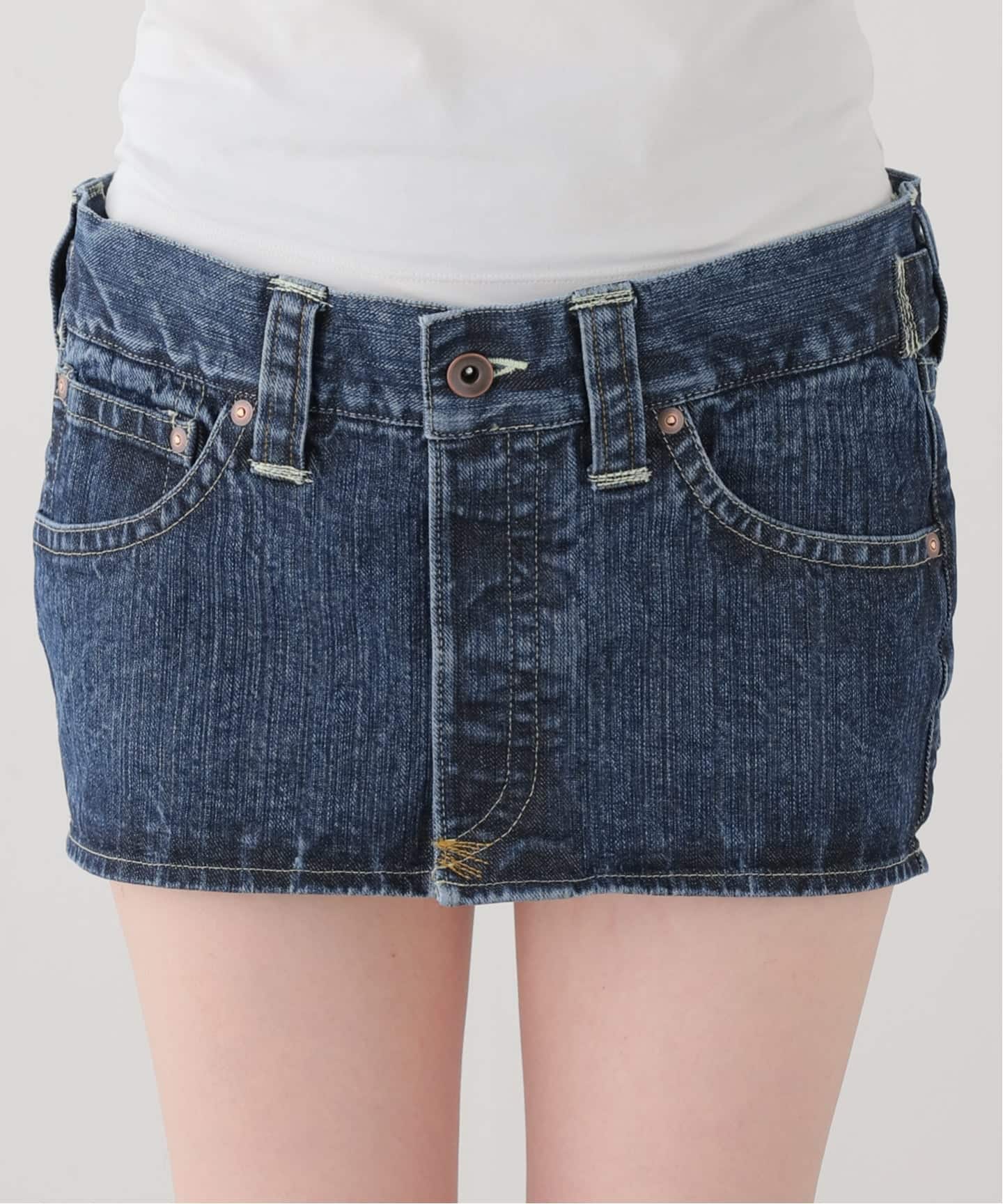 PAN/パン】DENIM OPEN MINI SKIRT（ミニスカート）｜EDIT.FOR LULU