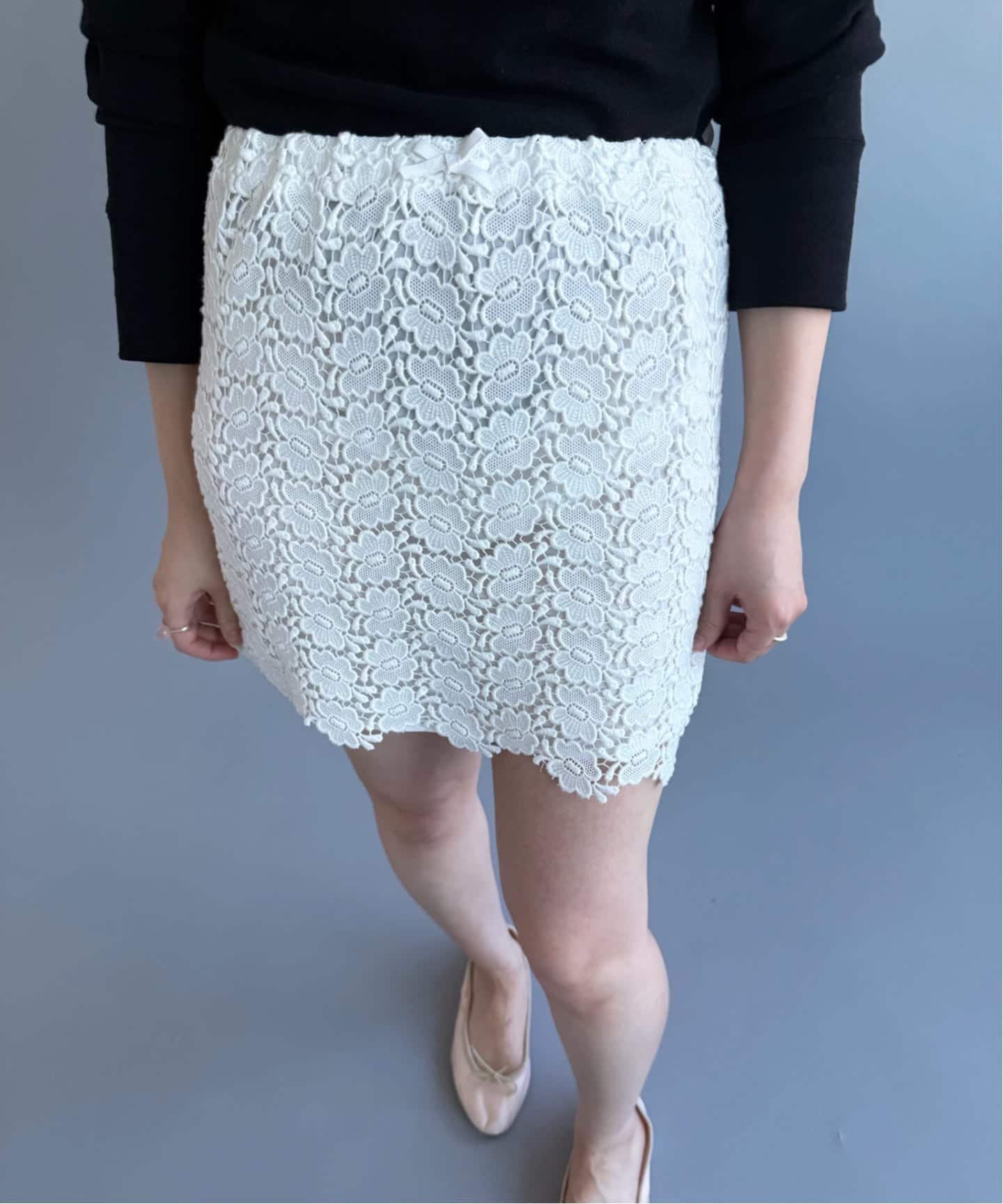 PAN/パン】BISCHOFF BUTTERFLY LACE SKIRT（その他スカート）｜EDIT