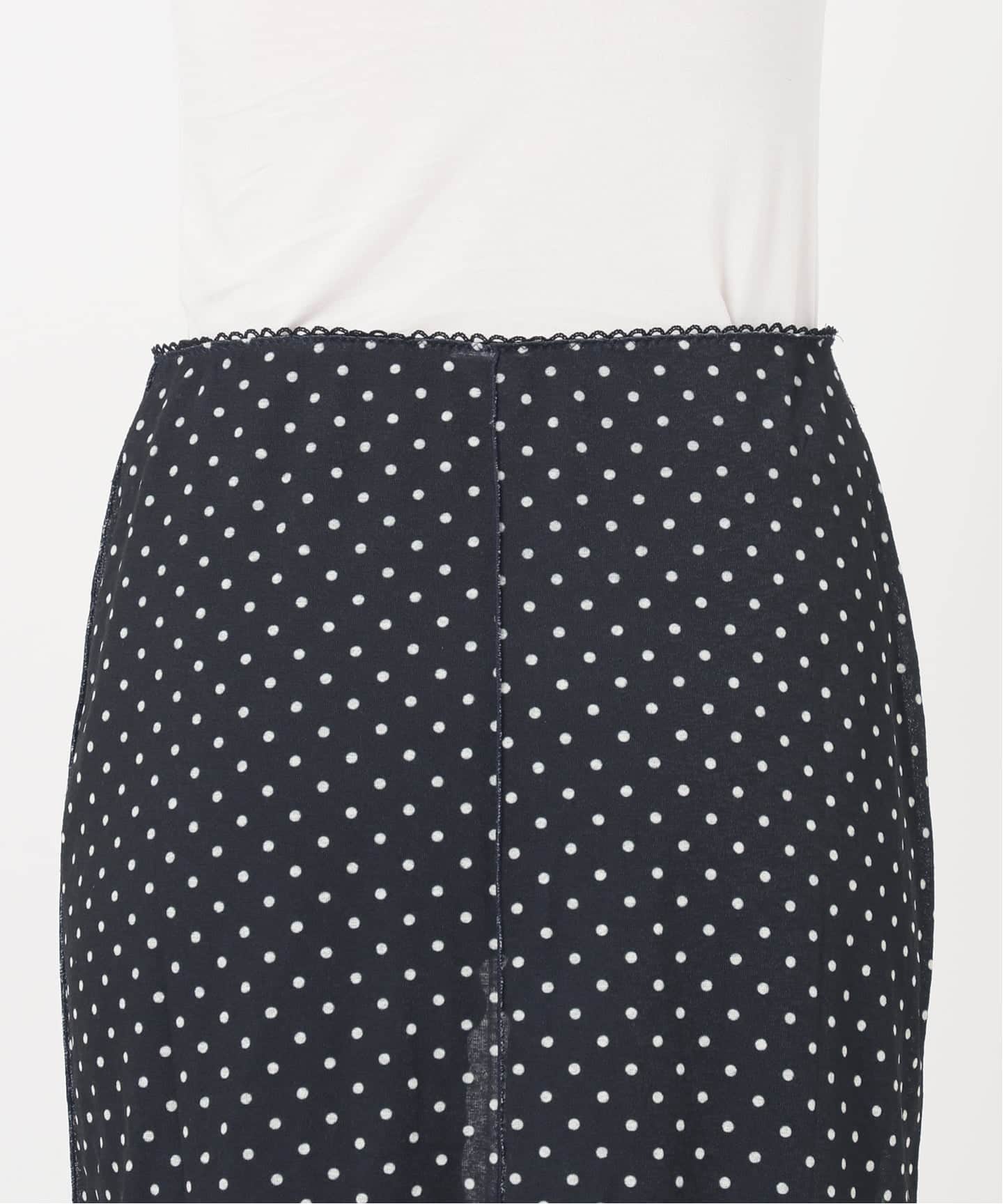 PROVOKE/プロヴォーク】sheer dot skirt（ロング・マキシ丈スカート