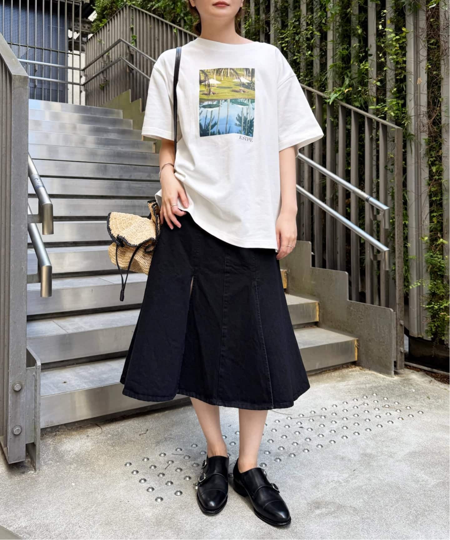 OPERA SPORT/オペラスポーツ】VICTORIA DENIM SKIRT（その他スカート