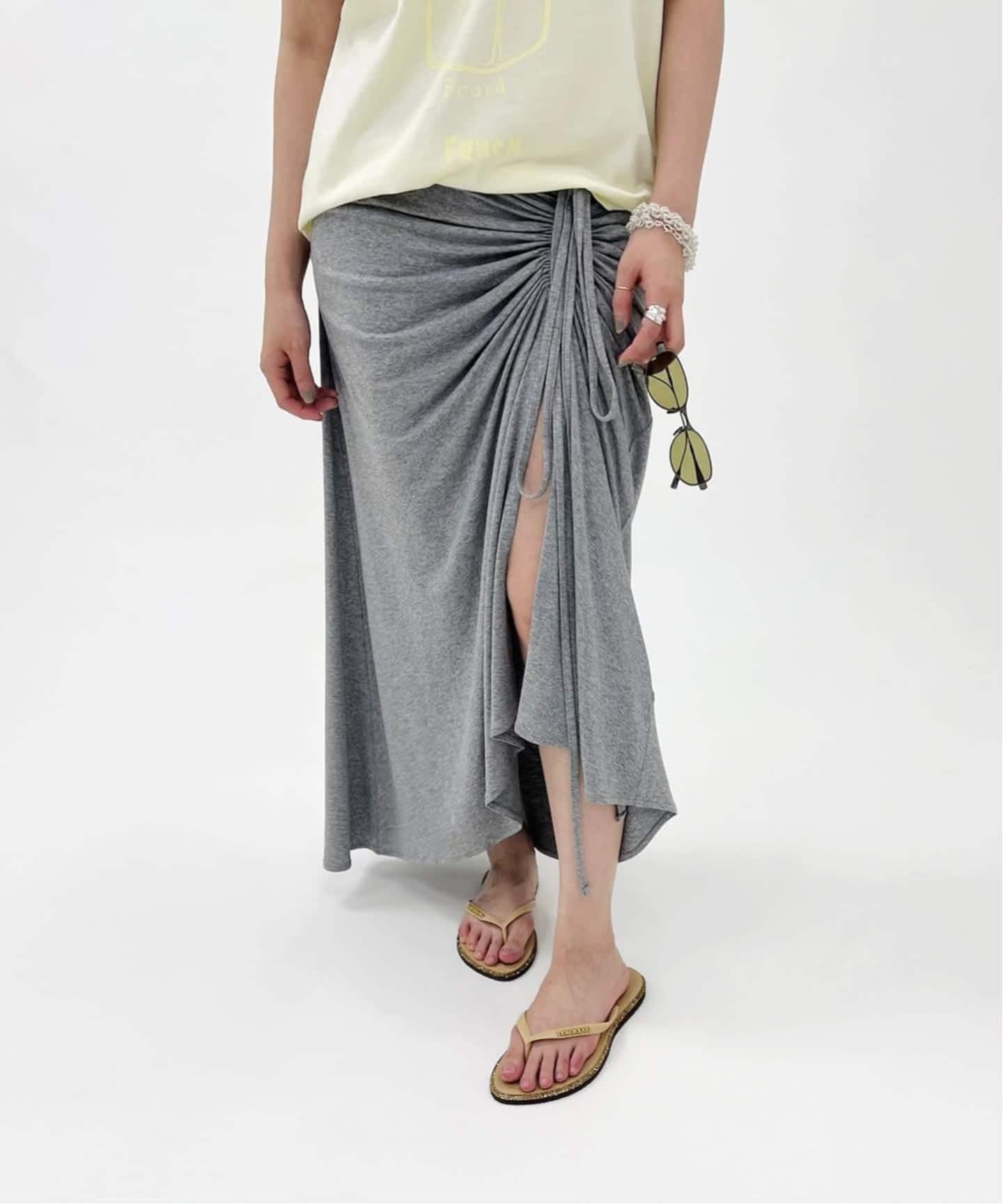 ESTHE/エステ】Strappy Midi Skirt（その他スカート）｜EDIT.FOR LULU