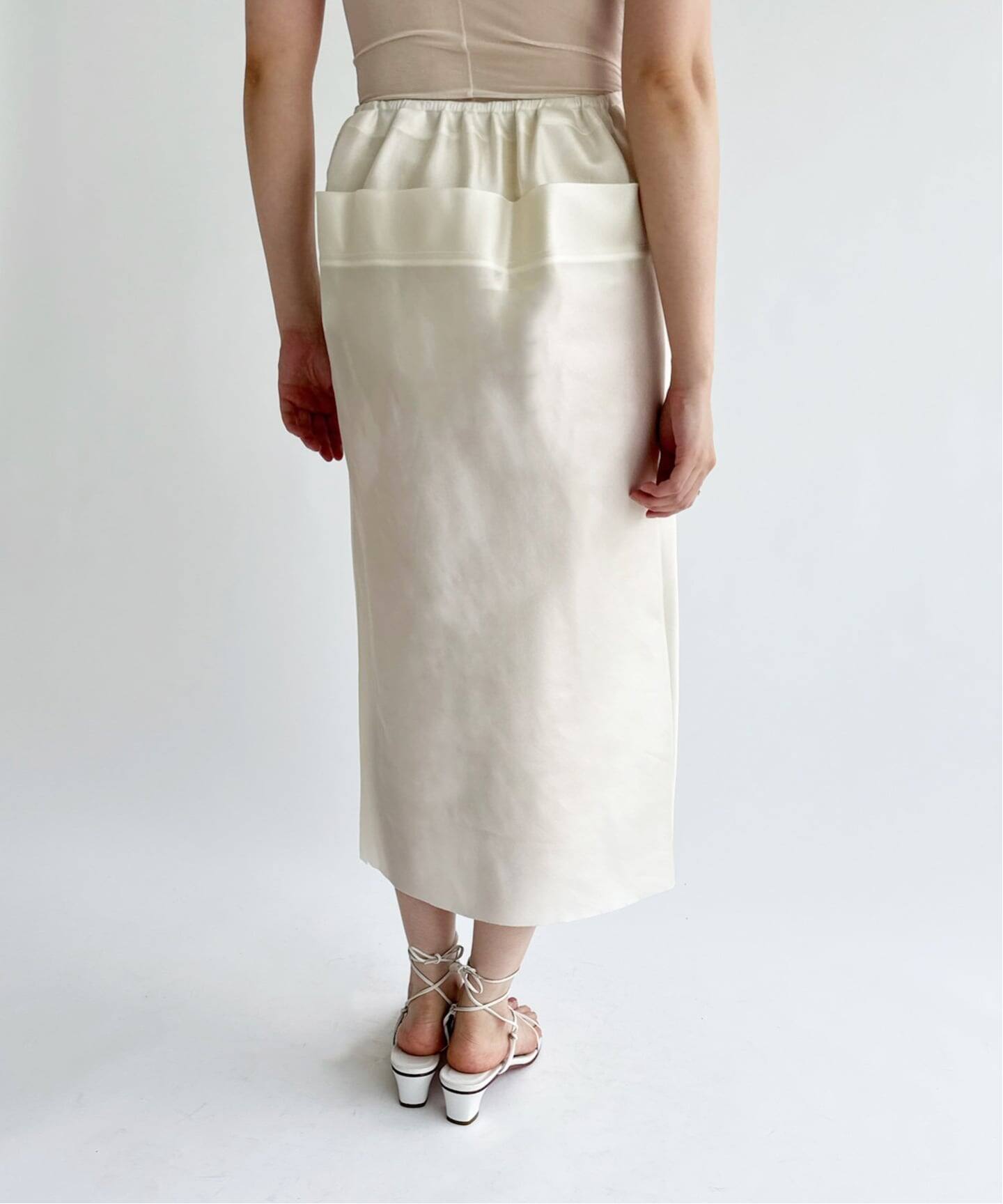 GIA STUDIOS/ジア ストゥディオス】CHIEU SILK SKIRT（その他スカート
