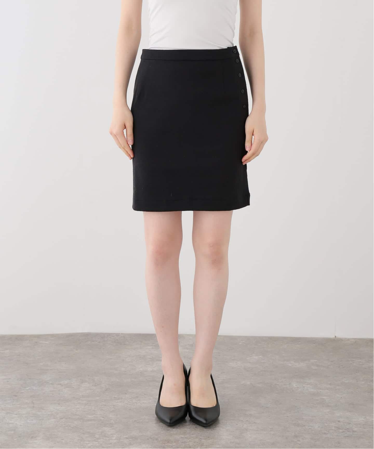 NOHRA/ノーラ】Cotton silk mini skirt（ミニスカート）｜EDIT.FOR