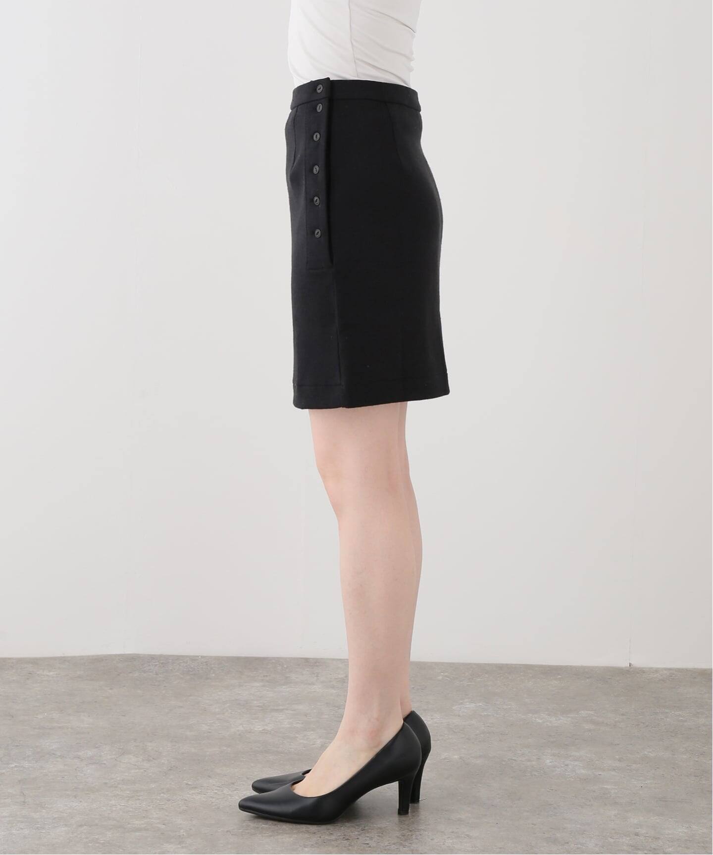 NOHRA /ノーラ】Cotton silk mini skirt（ミニスカート）｜EDIT.FOR