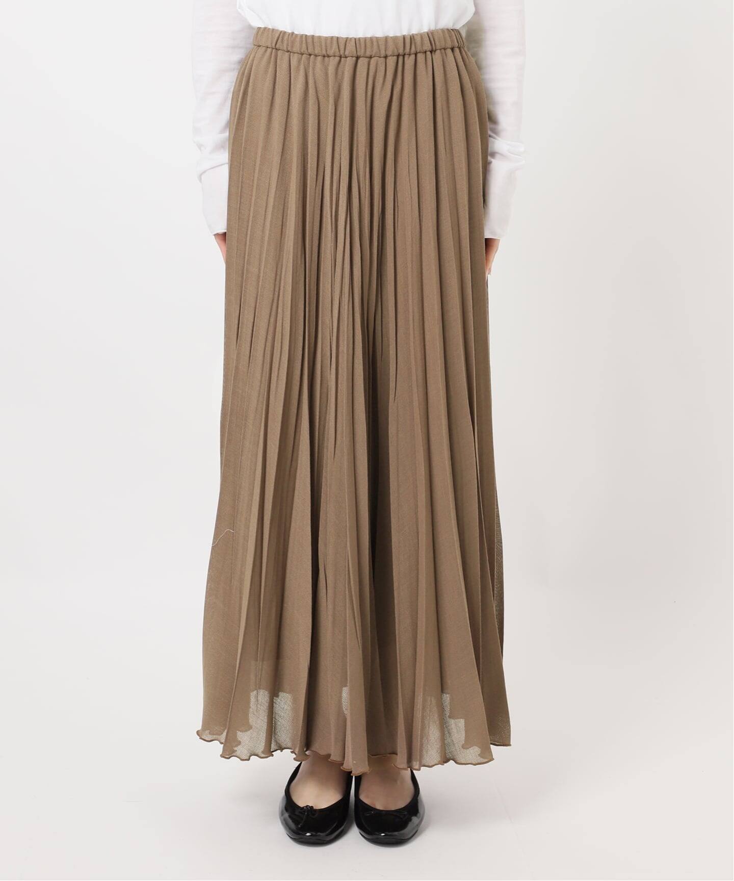 IENA 2025AW 美品✨シアープリーツスカート シアープリーツスカート（ロング・マキシ丈スカート）｜IENA（イエナ