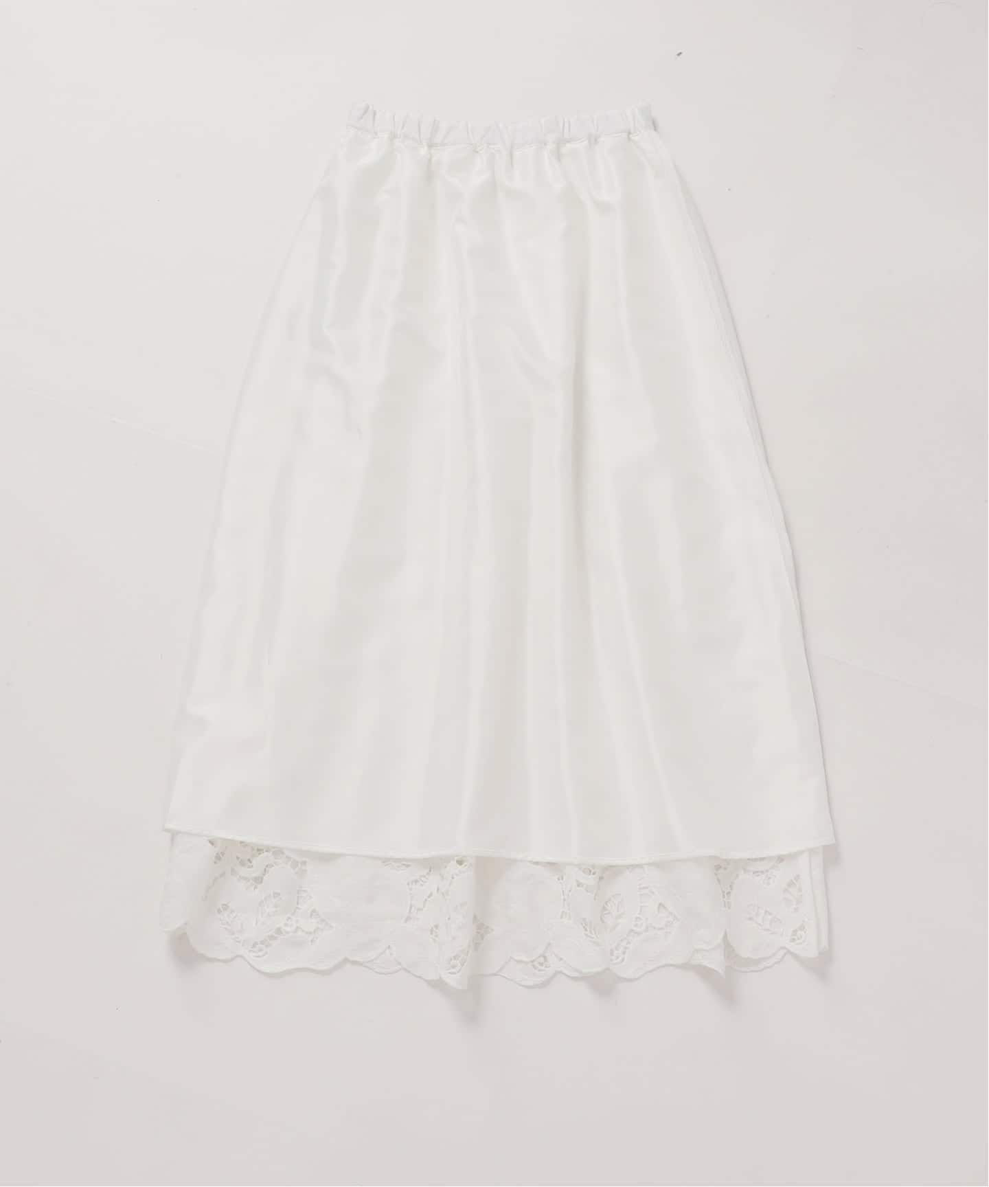 フラワーコードレーススカート（ロング・マキシ丈スカート）｜IENA